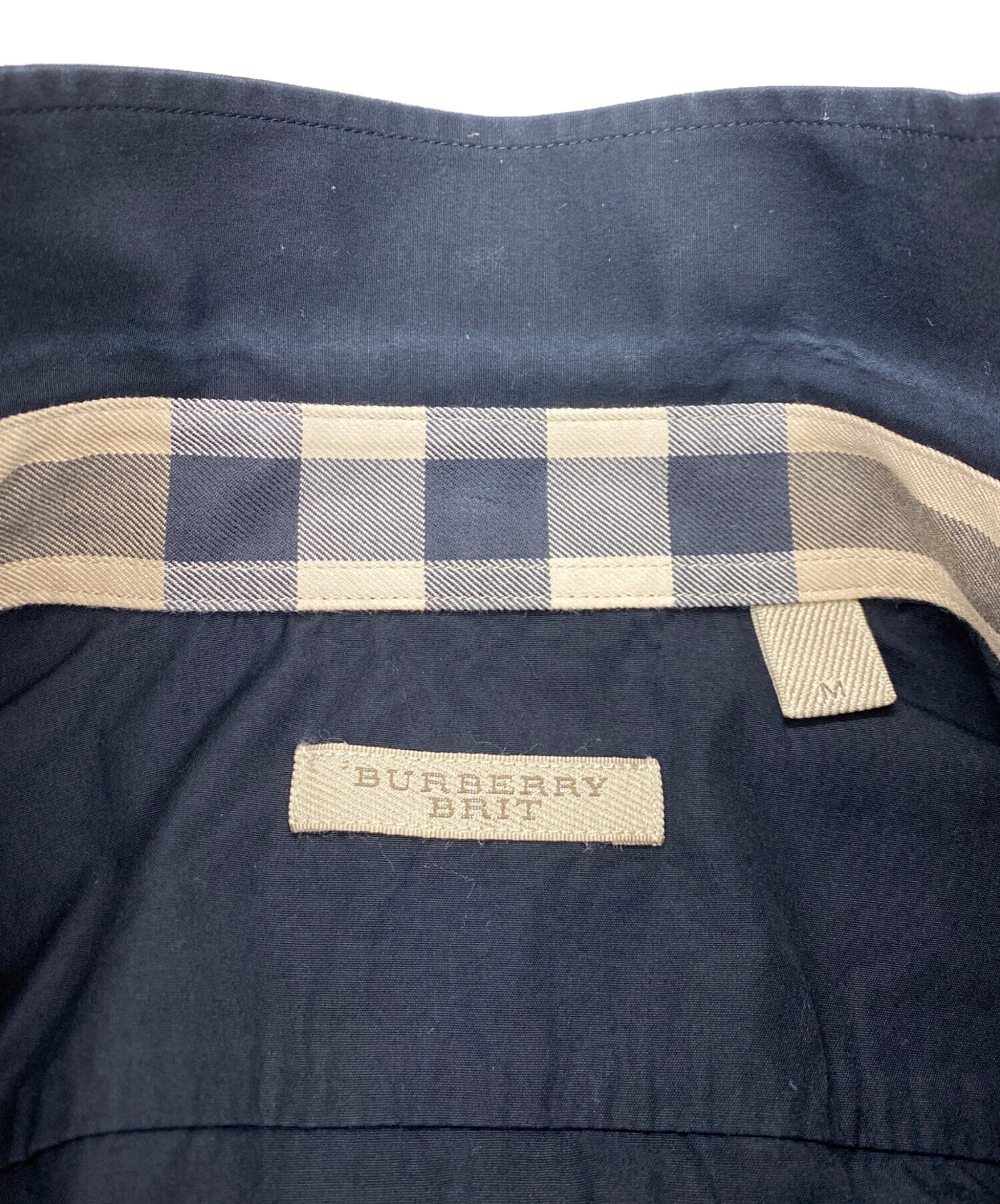 中古・古着通販】BURBERRY BRIT (バーバリーブリット) 長袖シャツ
