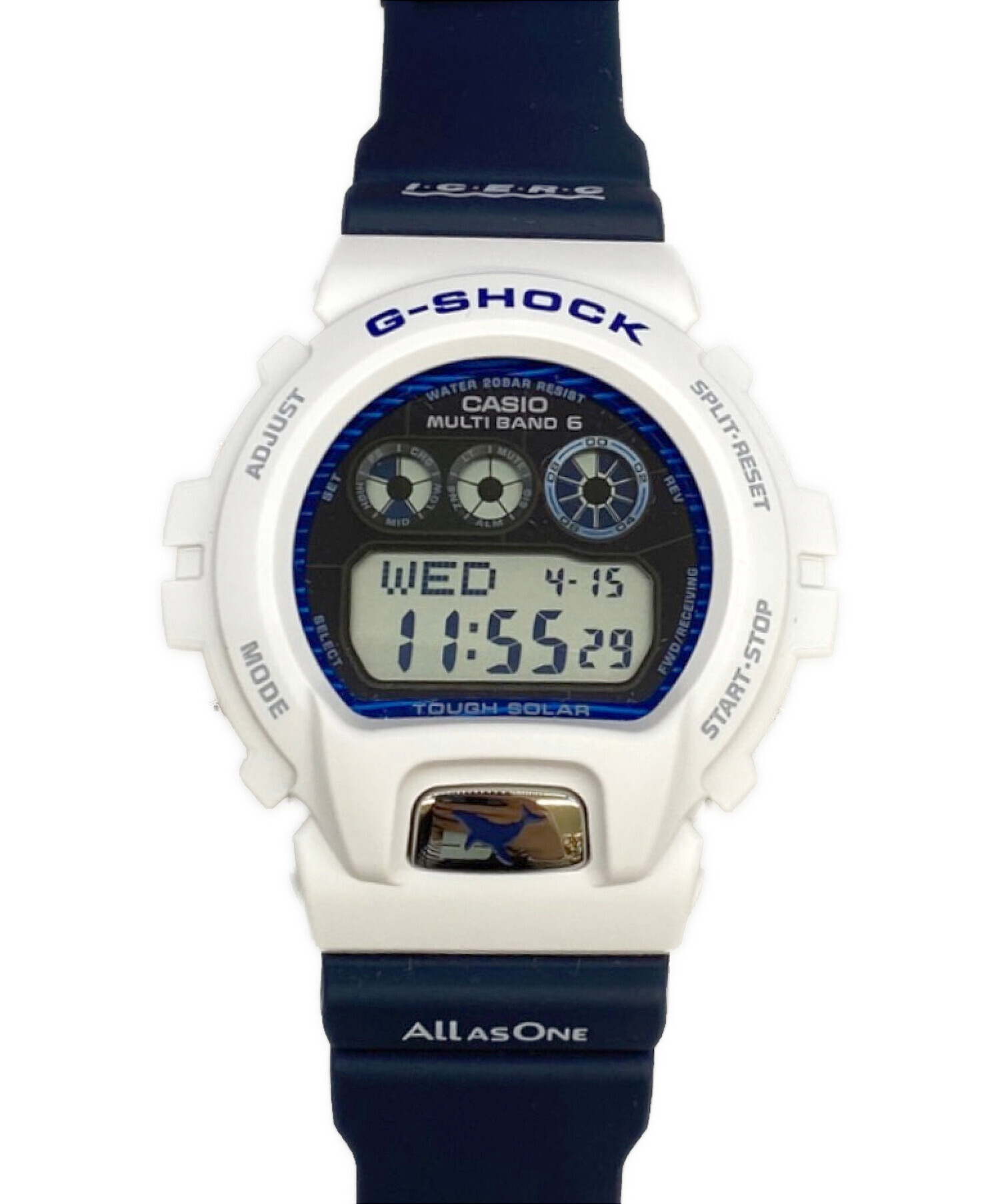 中古・古着通販】CASIO (カシオ) 腕時計 ホワイト×ネイビー｜ブランド