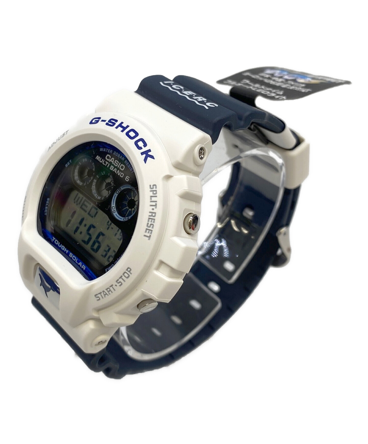 中古・古着通販】CASIO (カシオ) 腕時計 ホワイト×ネイビー｜ブランド