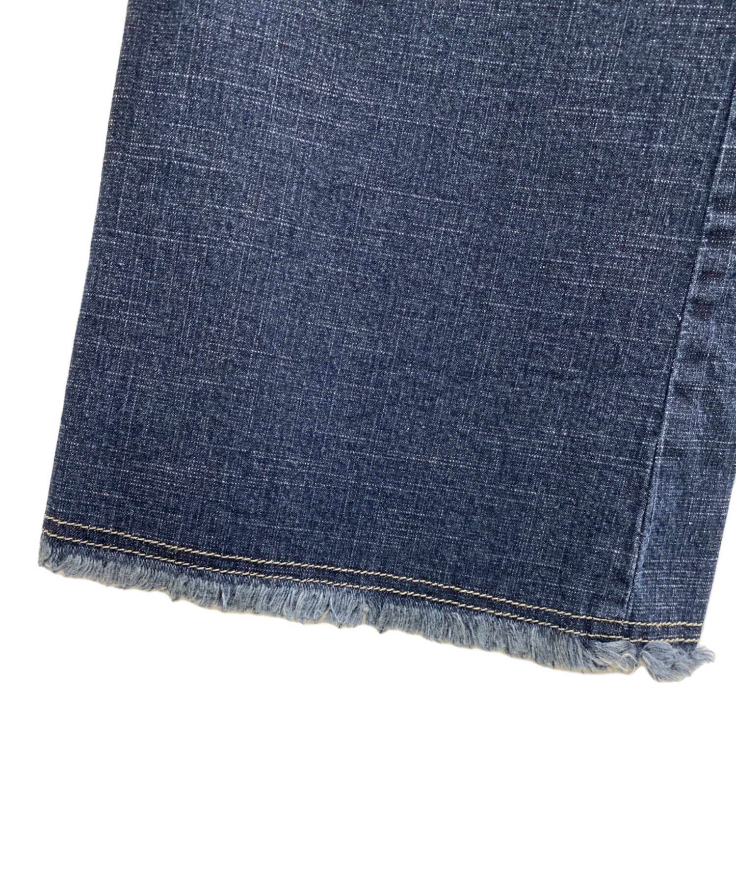 中古・古着通販】DIESEL (ディーゼル) フリンジフレアデニムパンツ