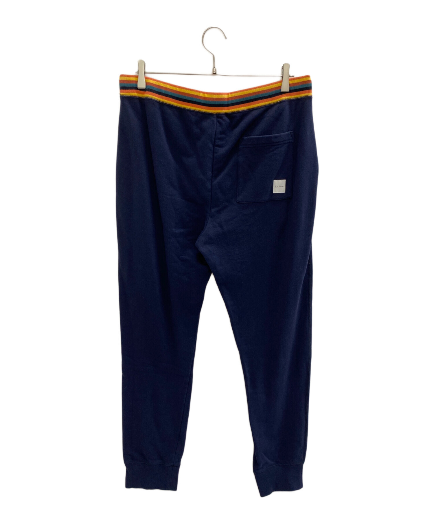 【新品タグ付き】ポールスミス ストライプスウェット/トレーナー L ネイビー 中古・古着通販】PAUL SMITH (ポールスミス) ストライプリブスウェット