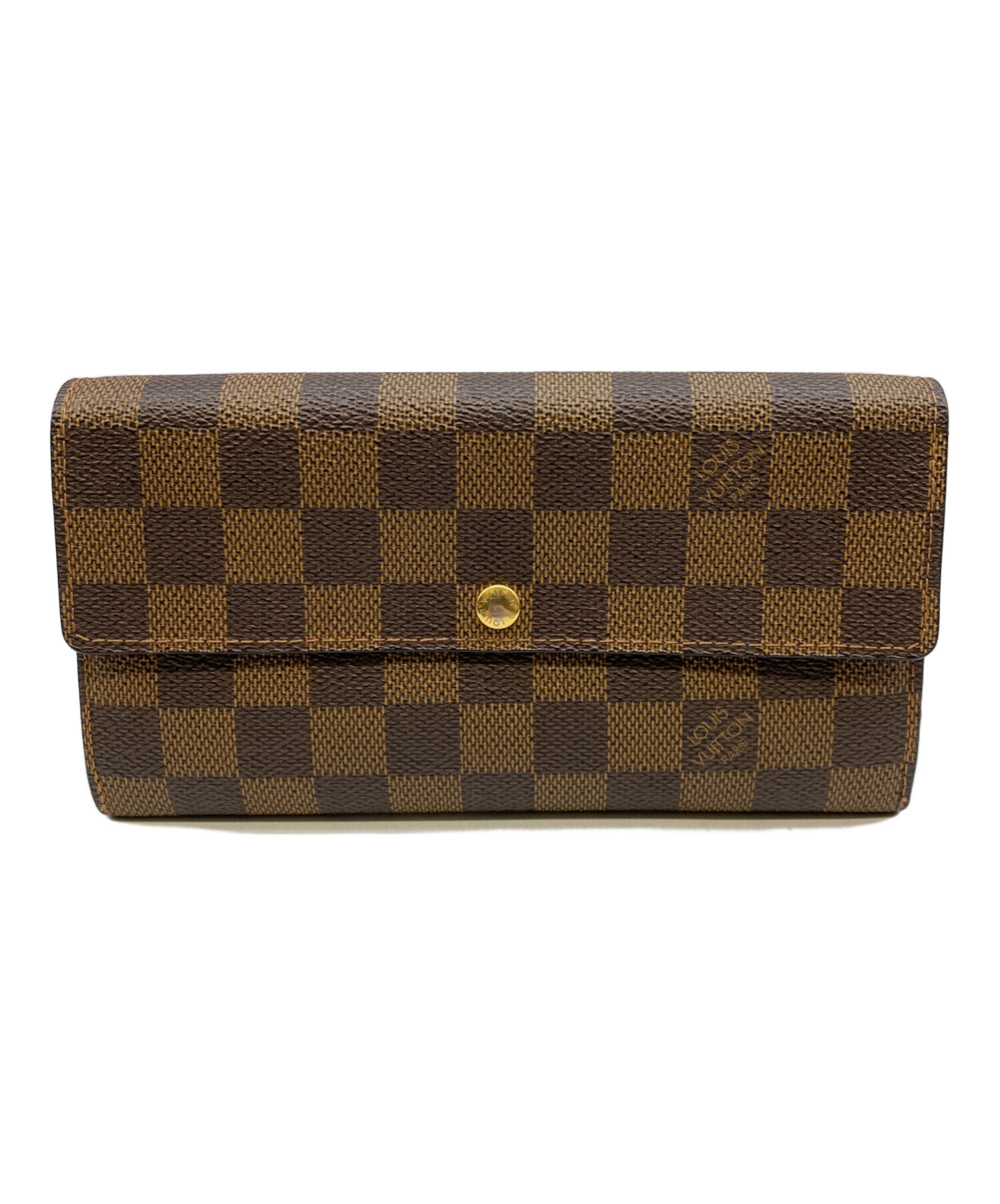 中古・古着通販】LOUIS VUITTON (ルイ ヴィトン) 長財布 ブラウン