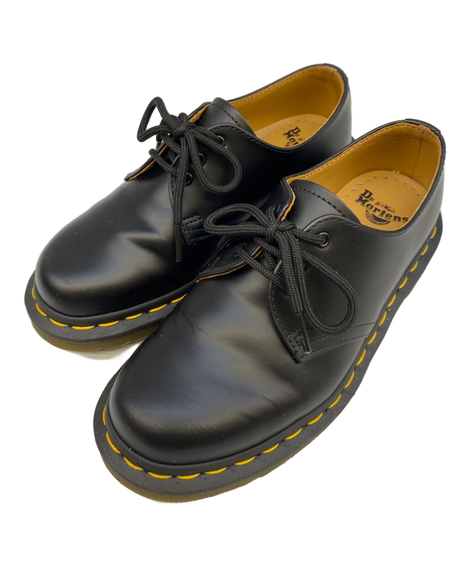 Dr.Martens ドクターマーチン レザーシューズ ブラック 42EU 中古・古着通販】Dr.Martens (ドクターマーチン) レザーシューズ