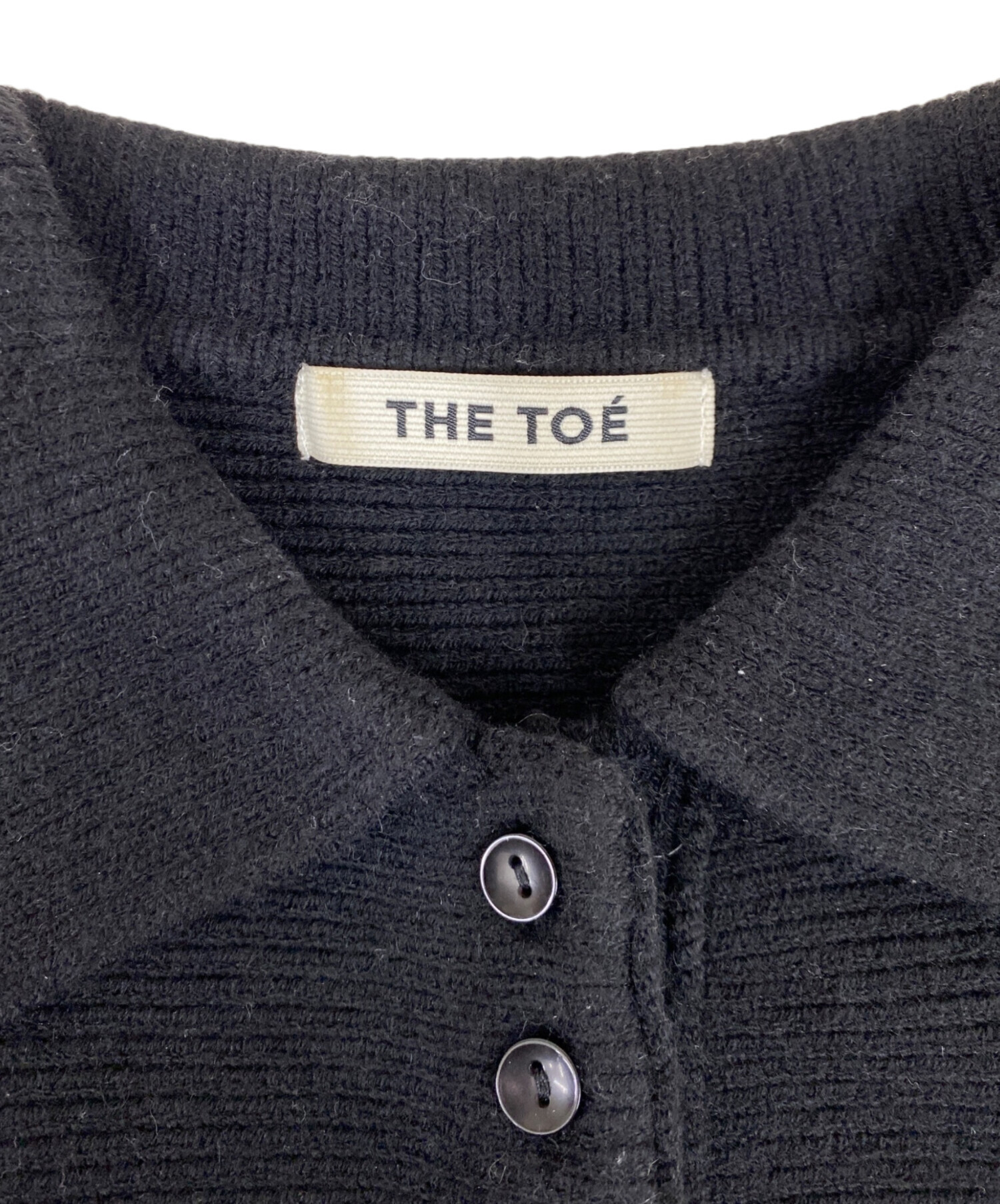 中古・古着通販】THE TOE (ザ・トゥー) Reims flare onepiece ブラック
