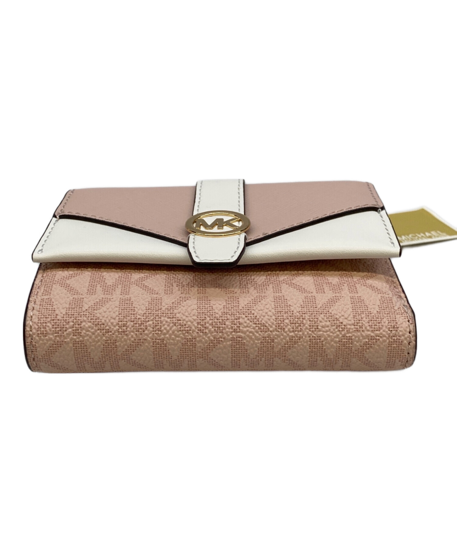 MICHAEL KORS マイケルコース/三つ折り財布/35S0STVZ5B/キズ有リ/財布・小物/ABランク/75【中古】 中古・古着通販】MICHAEL KORS (マイケルコース) 3つ折り財布 ブラック