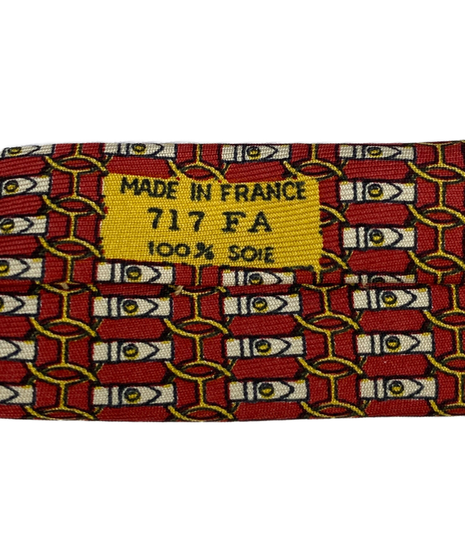 中古・古着通販】HERMES (エルメス) ネクタイ レッド サイズ