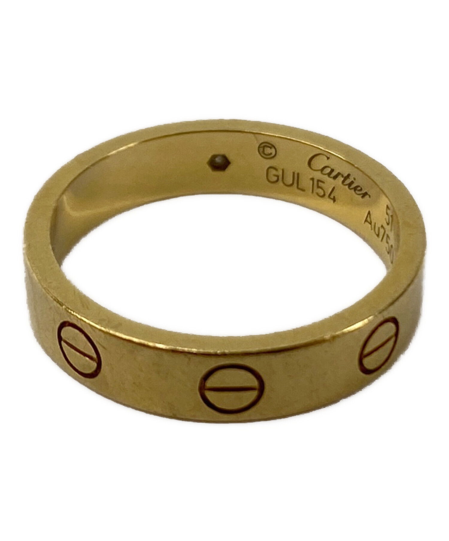 中古・古着通販】Cartier (カルティエ) ミニラブリング サイズ:11号