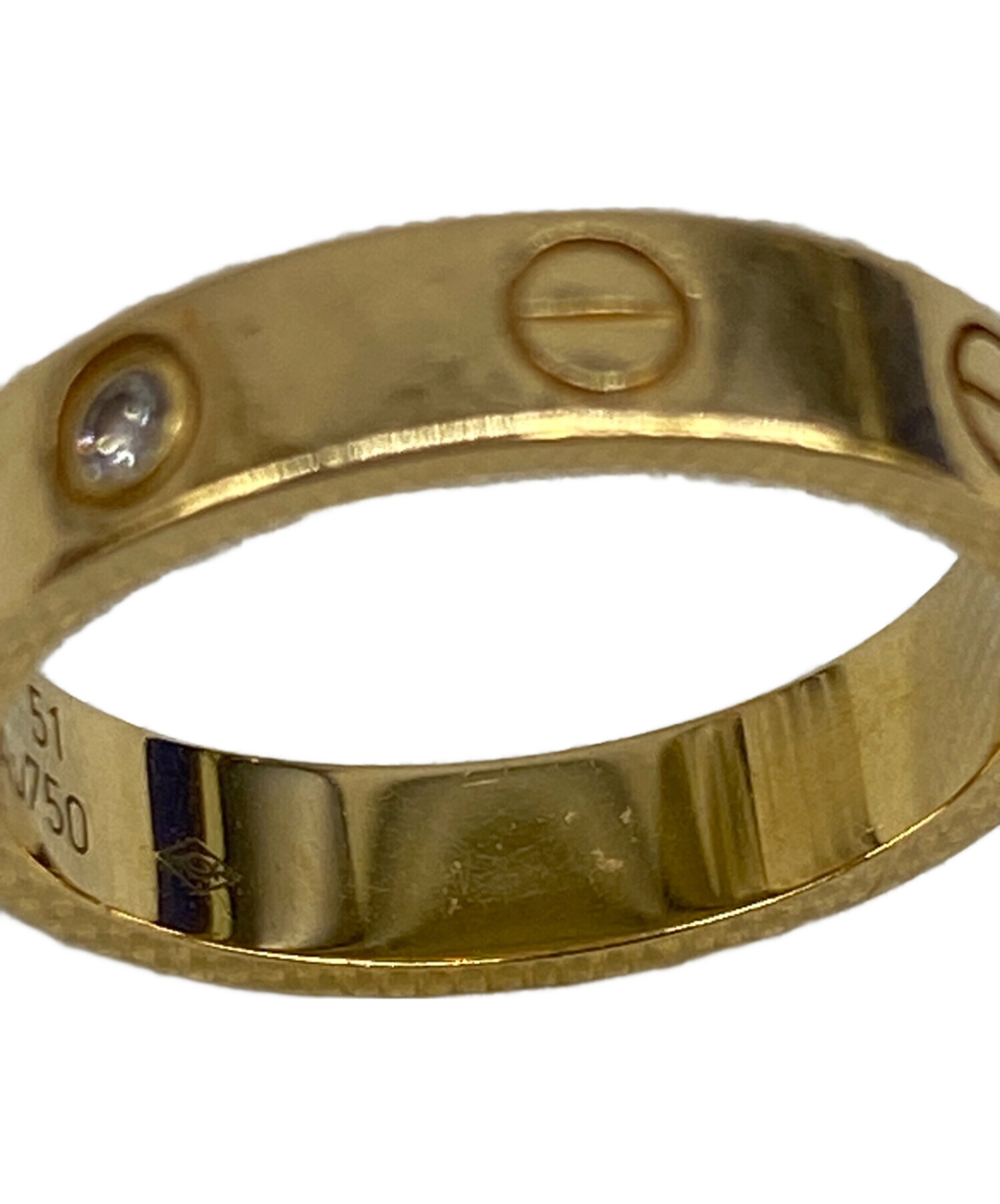 中古・古着通販】Cartier (カルティエ) ミニラブリング サイズ:11号 