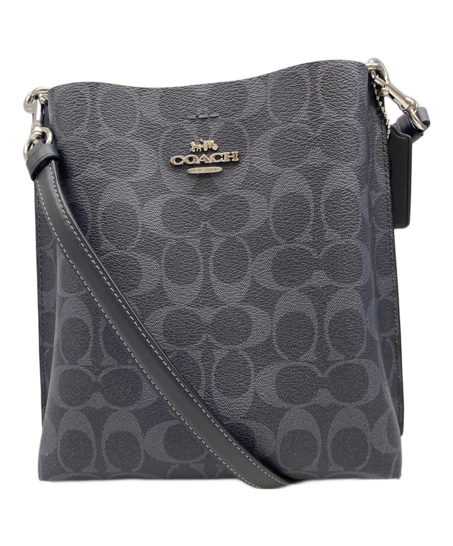 COACH モリーバゲットバッグ シグネチャー 【公式通販】