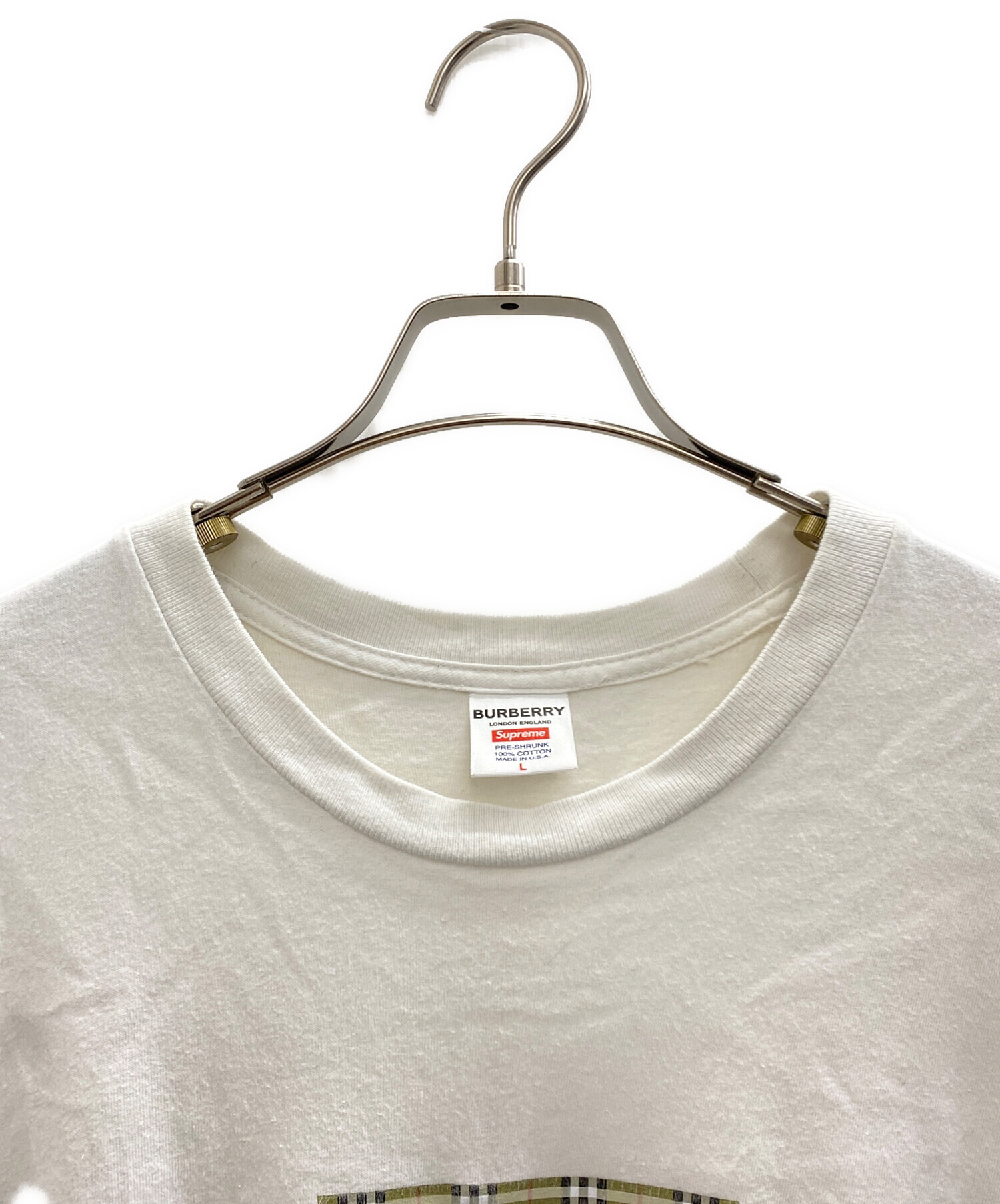 中古・古着通販】SUPREME (シュプリーム) BURBERRY (バーバリー) 22SS