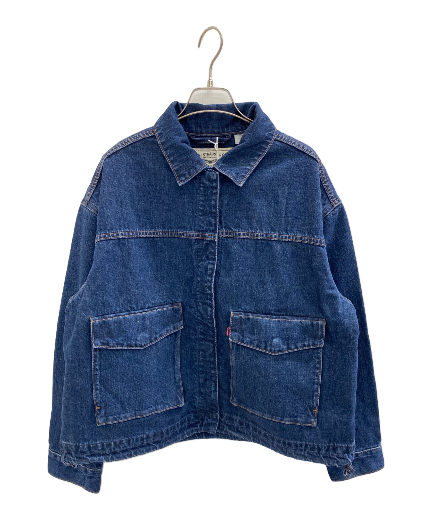 中古・古着通販】LEVI'S (リーバイス) デニムジャケット インディゴ