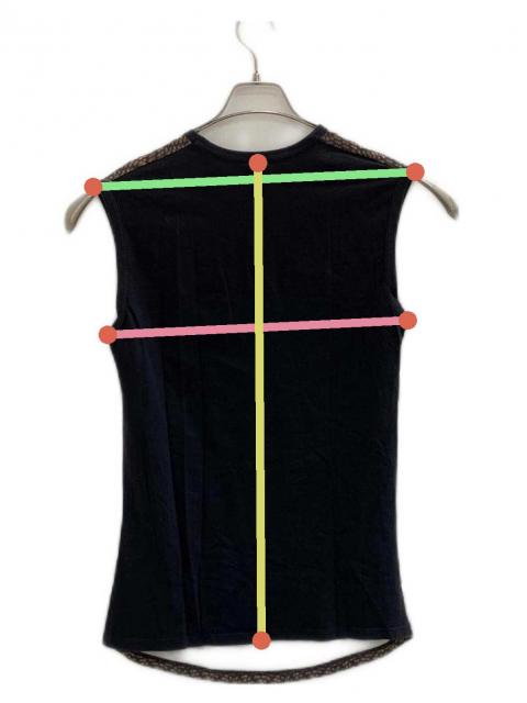 ニールバレット　neilbarrett ドット柄　ノースリーブ　カットソー 中古・古着通販】NEIL BARRETT (ニールバレット) ノースリーブ