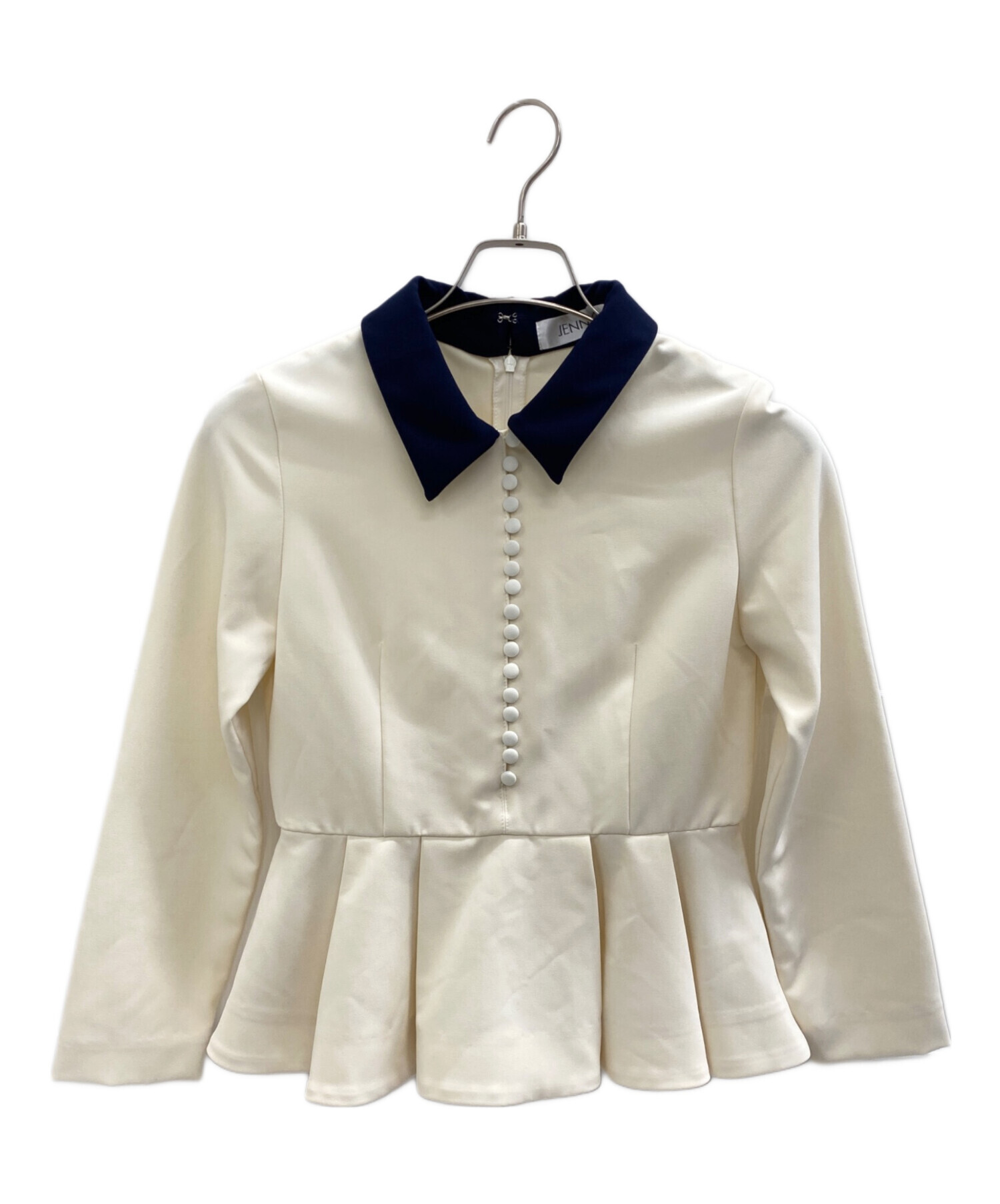 ジェンヌ 長袖カットソー 中古・古着通販】JENNE (ジェンヌ) 長袖カットソー アイボリー サイズ