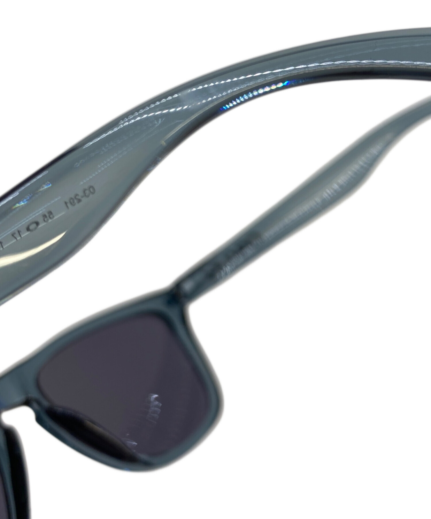 中古・古着通販】OAKLEY (オークリー) サングラス ブルー サイズ:55O17