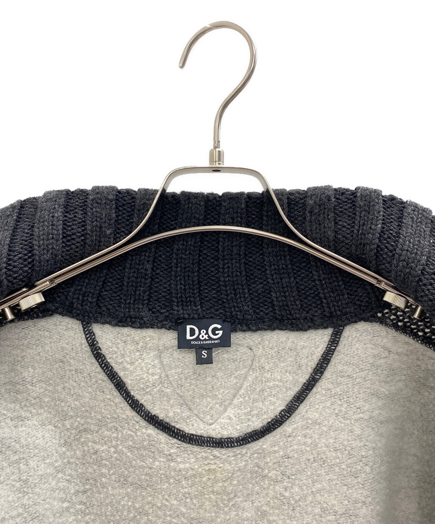 DOLCE&amp;GABBANA ニット・セーター M グレー 【古着】【中古】【送料無料】 DOLCE&GABBANA（ニット/セーター）のフリマアイテム一覧