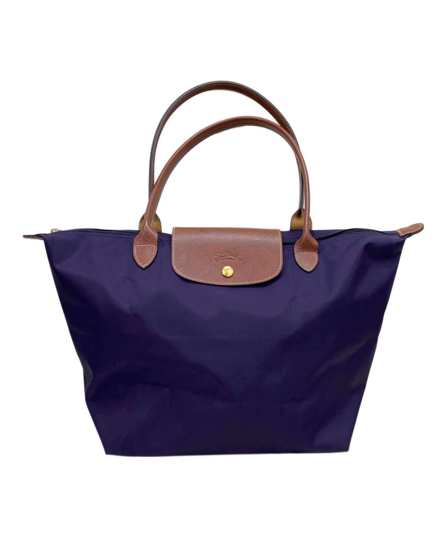 中古・古着通販】LONGCHAMP (ロンシャン) トートバッグ パープル