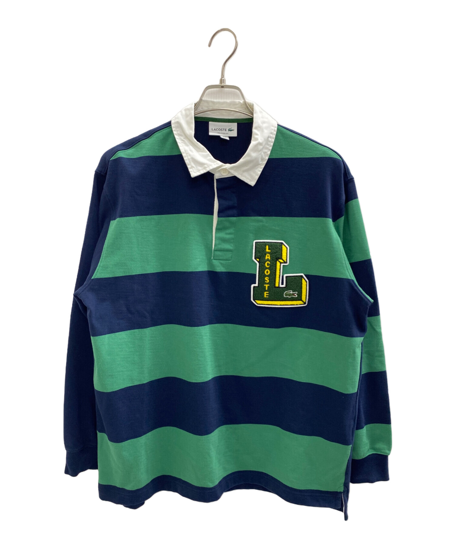 ラコステ　ラガーシャツ　ヴィンテージ 中古・古着通販】LACOSTE (ラコステ) クレイジーパターンラガーシャツ