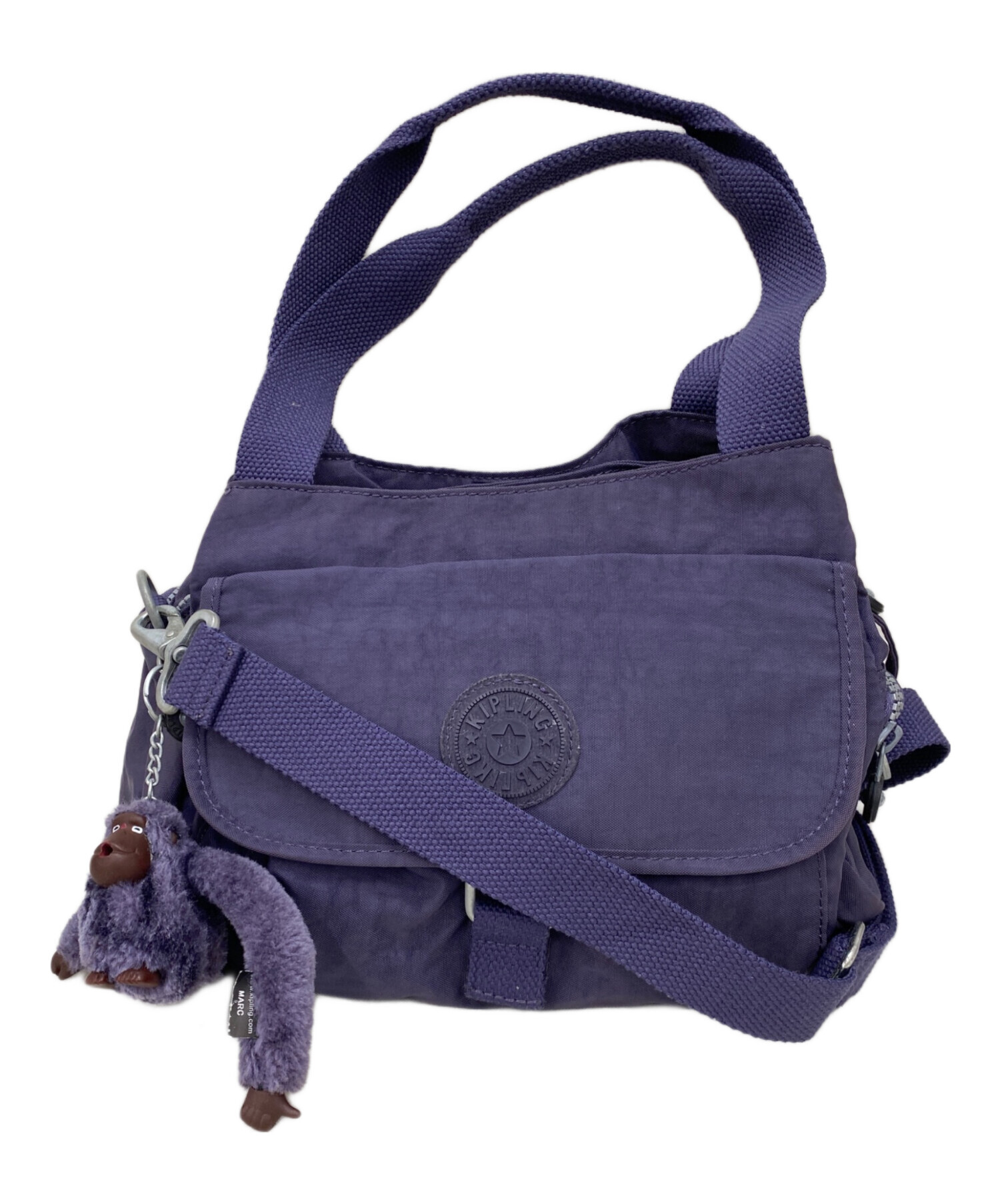 【専用出品】kipling ショルダーバッグ＆2wayトートバッグ計２点 中古・古着通販】Kipling (キプリング) 2WAYショルダーバッグ ネイビー