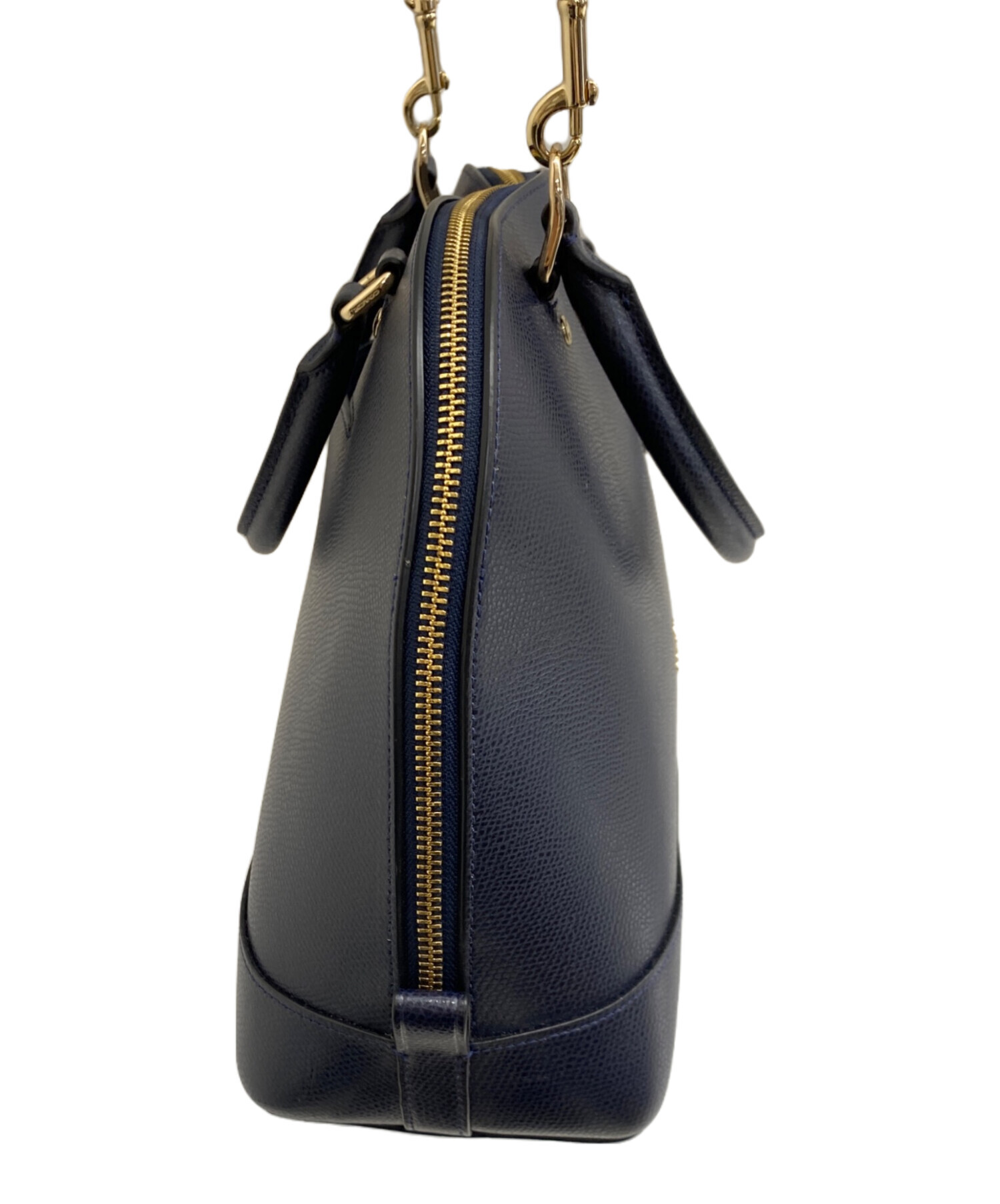 【ジャンク】COACH ショルダーバック 中古・古着通販】COACH (コーチ) サッチェル ショルダーバッグ