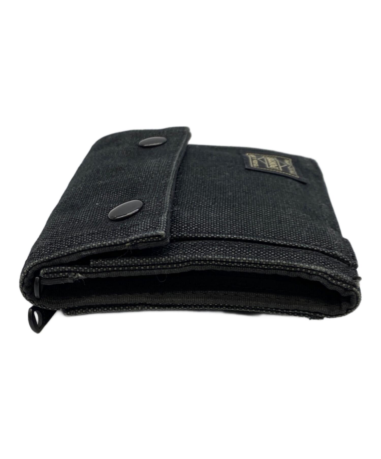 中古・古着通販】PORTER (ポーター) 3つ折り財布 ブラック｜ブランド