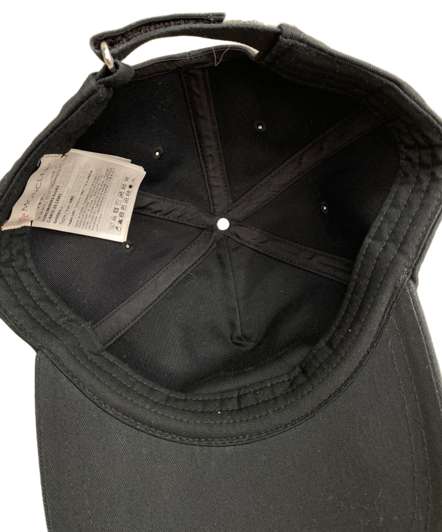 中古・古着通販】MONCLER (モンクレール) ベースボールキャップ