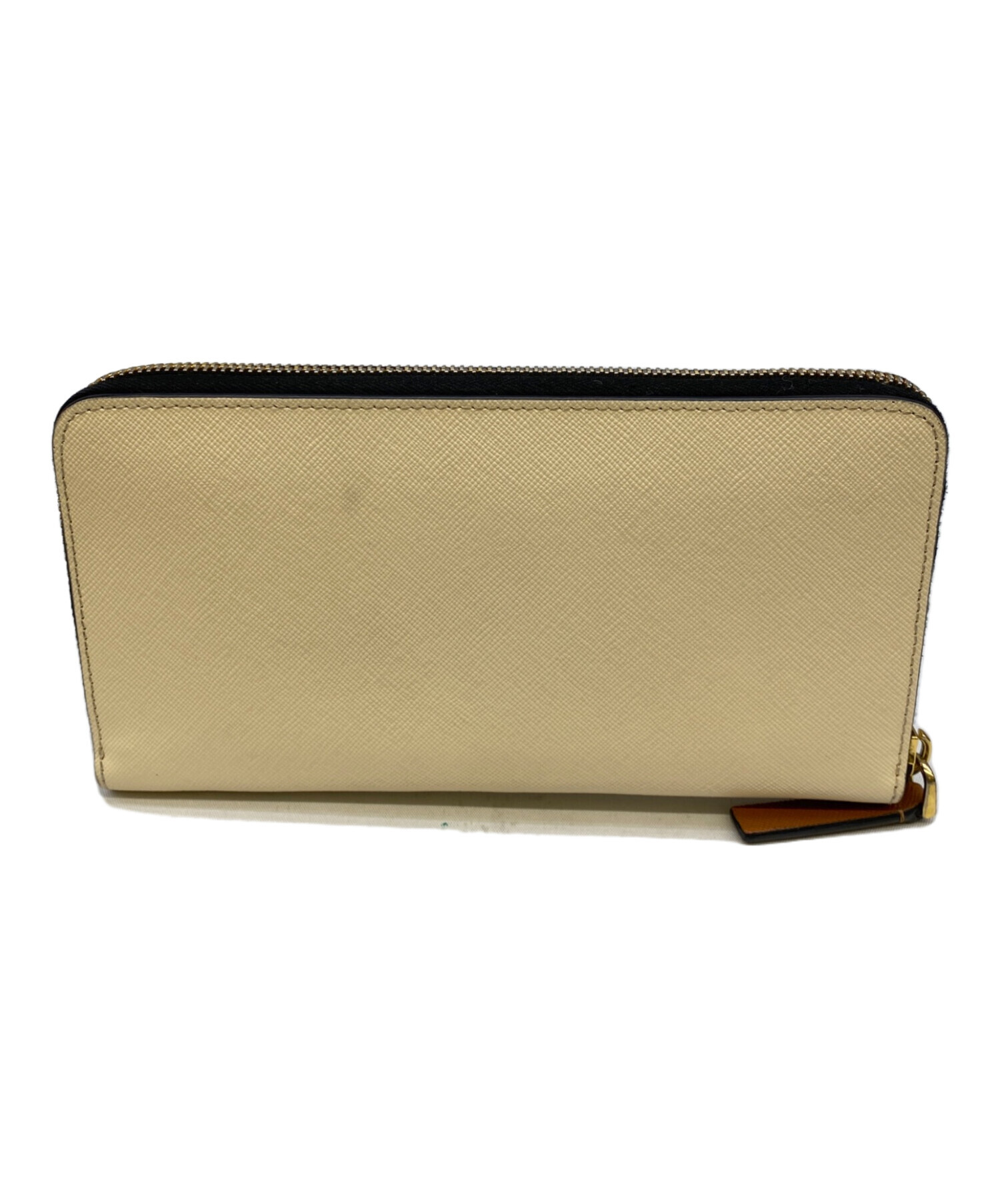 中古・古着通販】MARNI (マルニ) 長財布 ブラウン×ピンク（Z565N