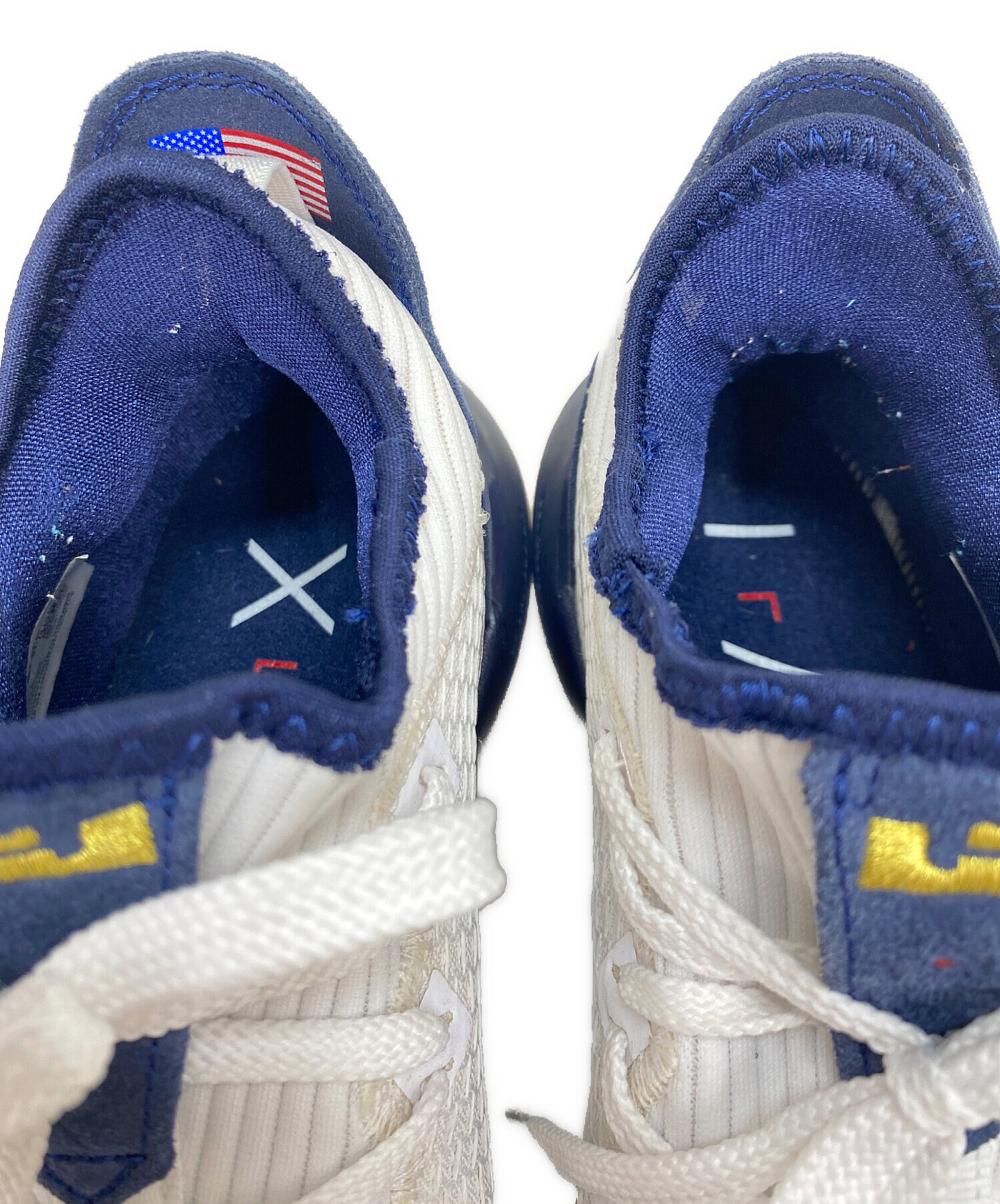 中古・古着通販】NIKE (ナイキ) バスケットボールシューズ ホワイト