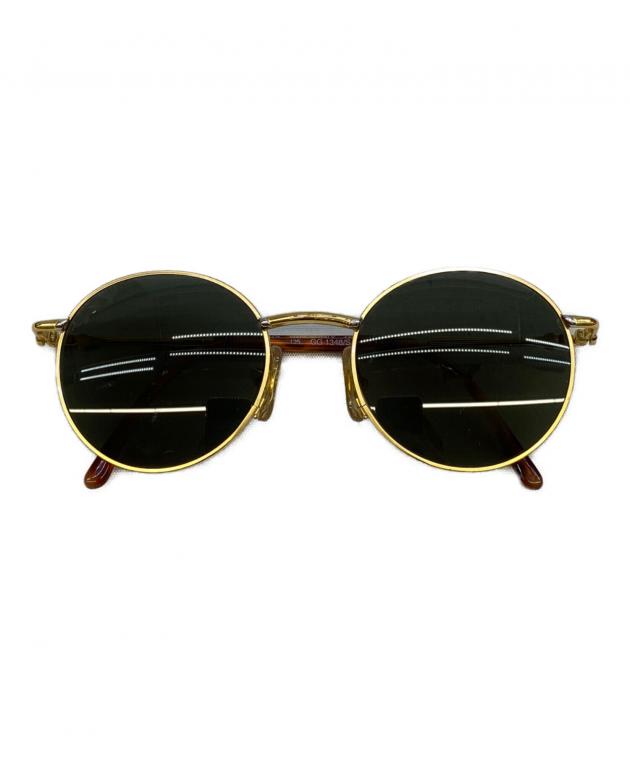 中古・古着通販】GUCCI (グッチ) サングラス ゴールド×ブラウン