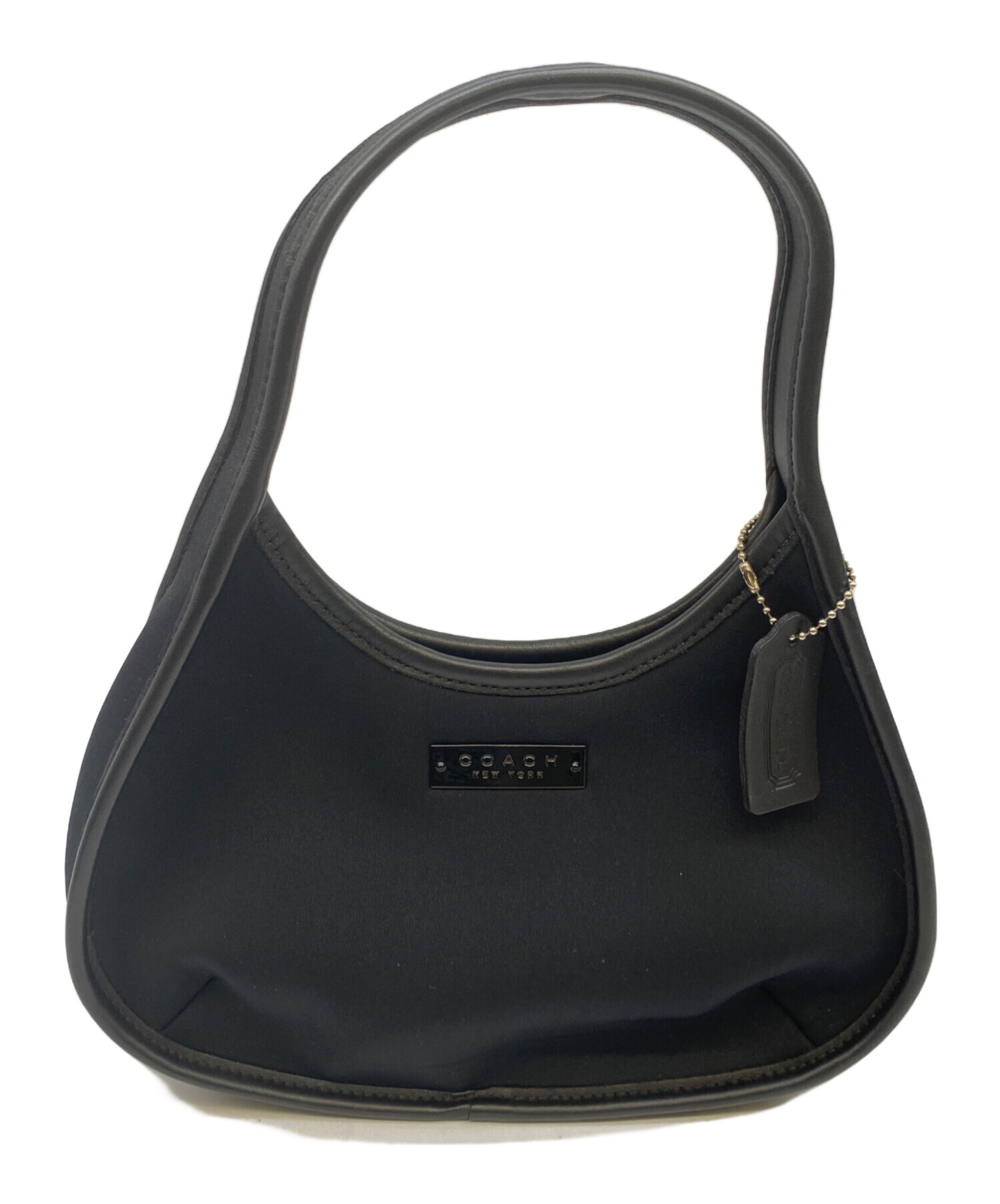 中古・古着通販】COACH (コーチ) ミニエルゴ ブラック｜ブランド・古着