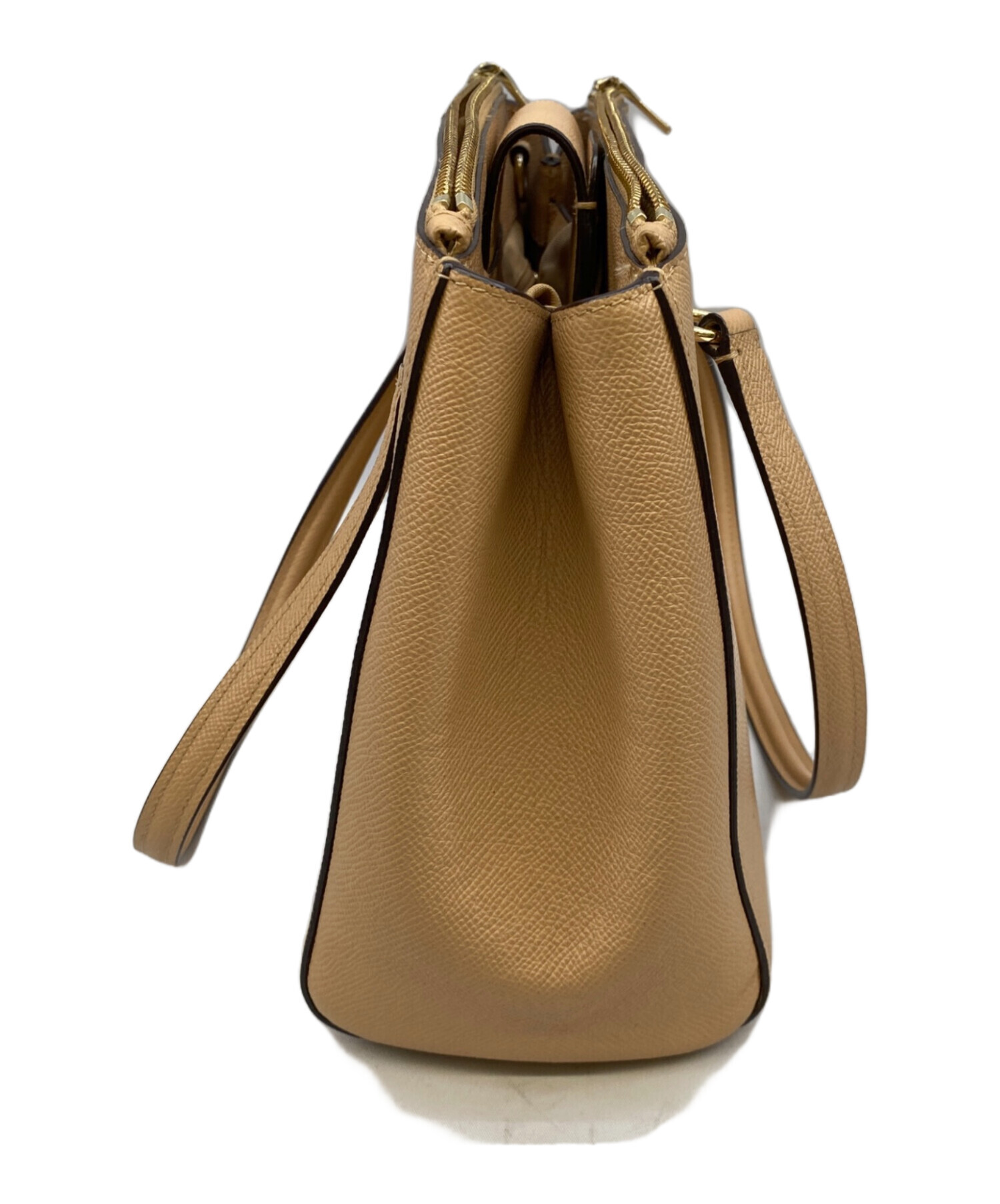 中古・古着通販】COACH (コーチ) トートバッグ ベージュ｜ブランド 