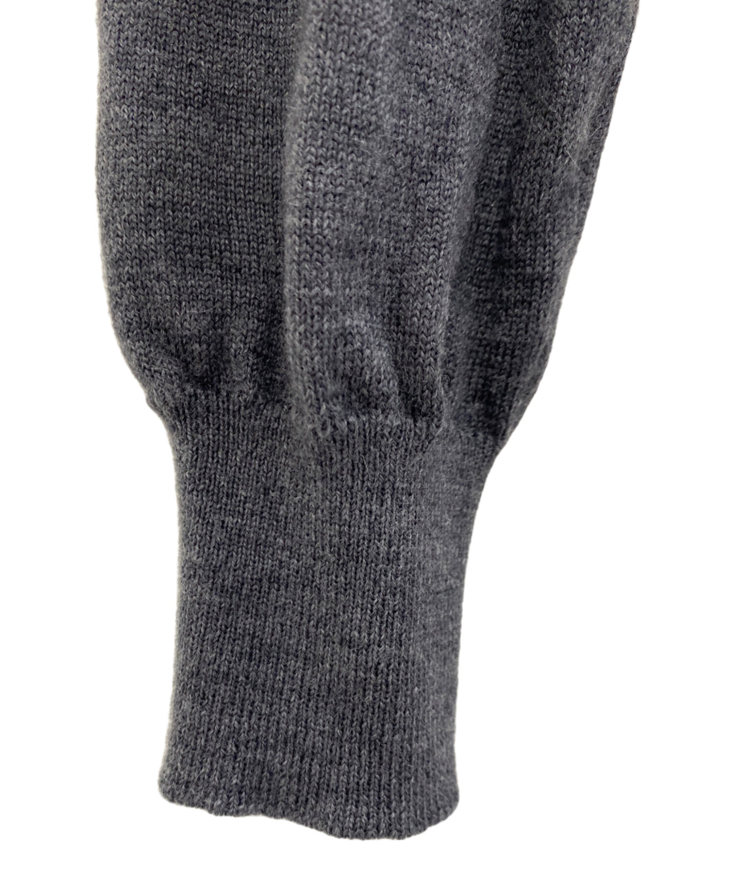 中古・古着通販】MONCLER (モンクレール) 薄手カーディガン グレー