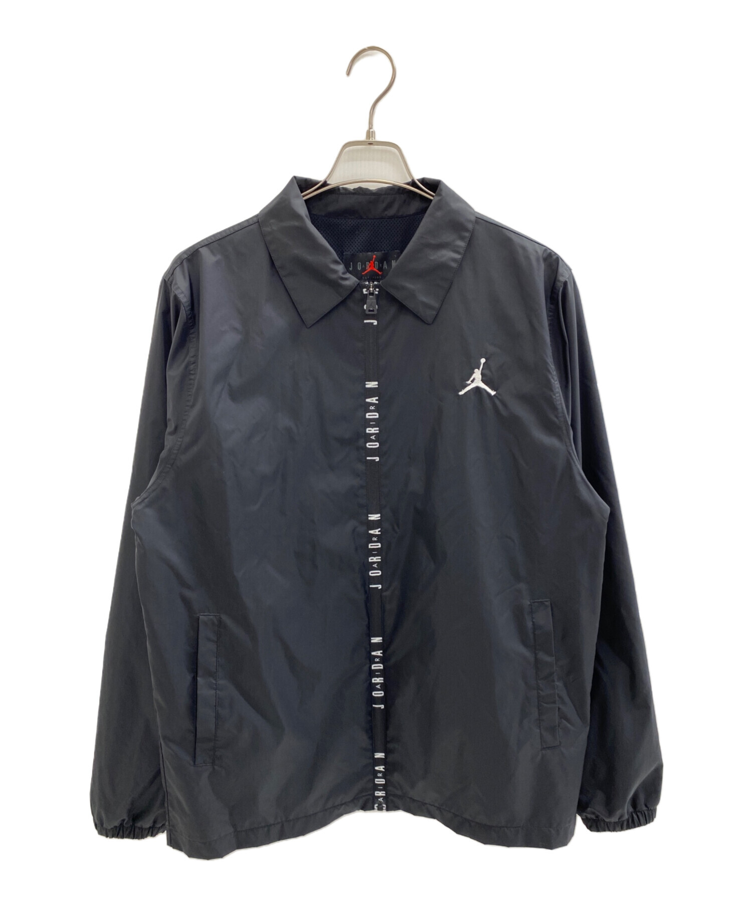 ジョーダン　ブラックナイロンジャケット 中古・古着通販】JORDAN (ジョーダン) ナイロンジャケット ブラック