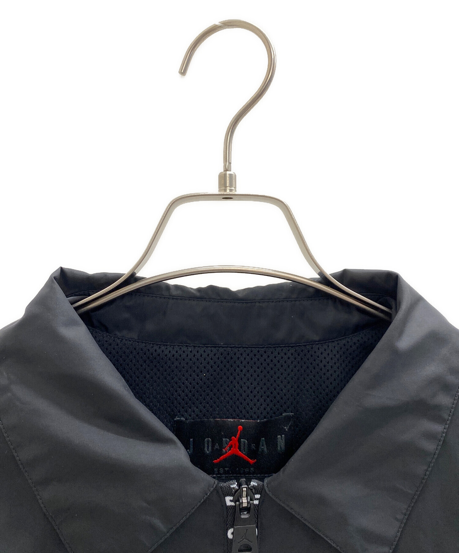 ジョーダン　ブラックナイロンジャケット 中古・古着通販】JORDAN (ジョーダン) ナイロンジャケット ブラック