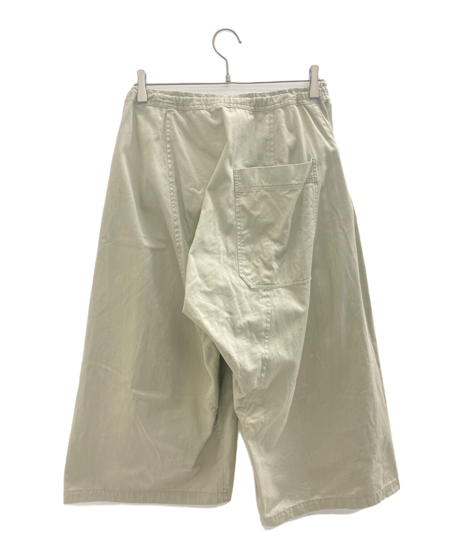 【値下げしました】Y’s ワイズ サルエルパンツ 中古・古着通販】Y's (ワイズ) ワイドサルエルパンツ ベージュ サイズ