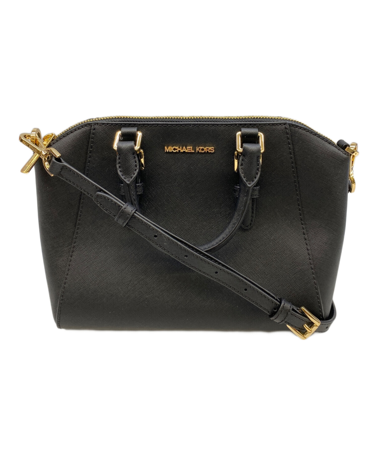 Michael Kors 2way ショルダーバッグ ブラック MICHEAL KORS 黒の2wayショルダーバッグ