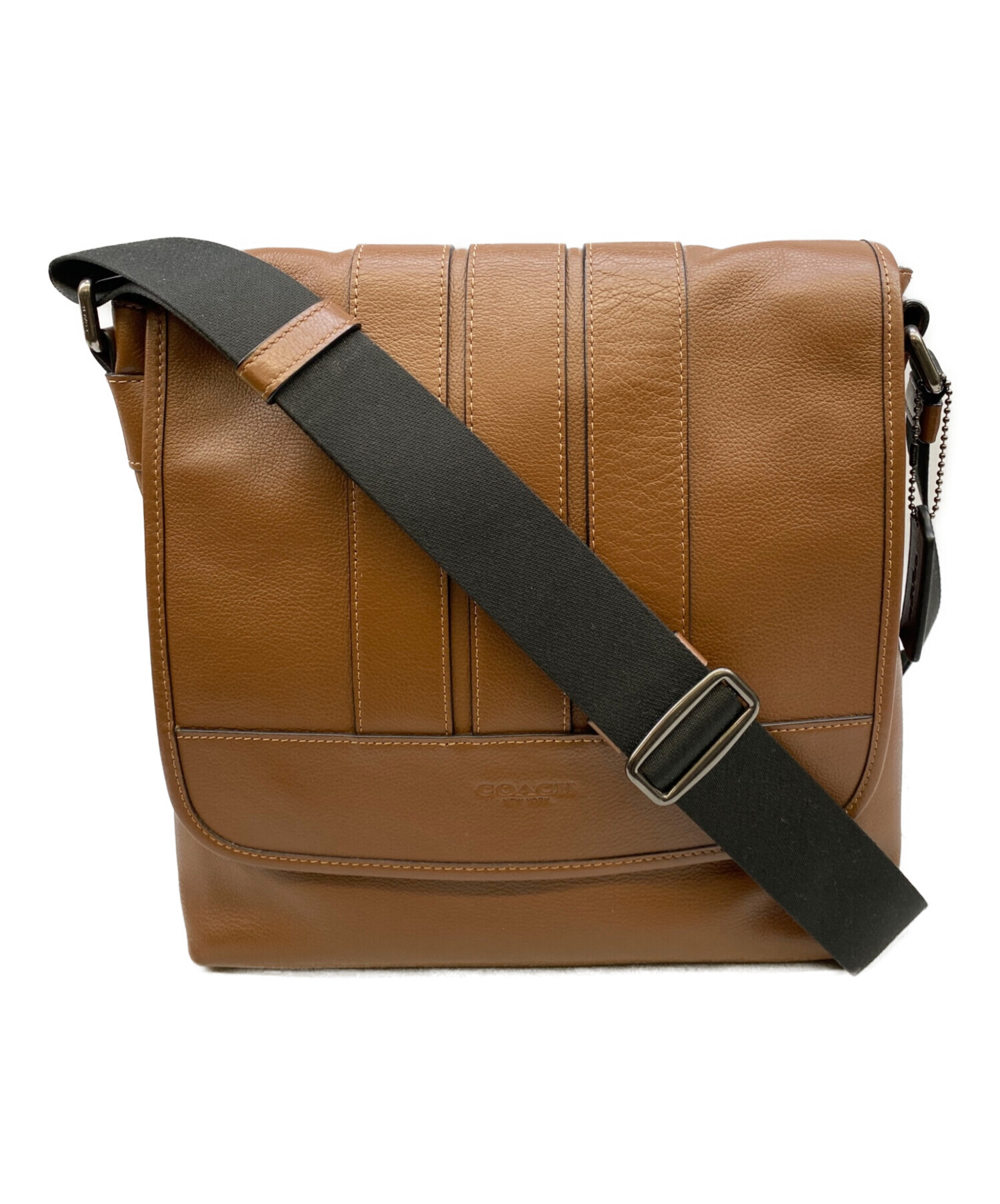 中古・古着通販】COACH (コーチ) ショルダーバッグ ブラウン｜ブランド 