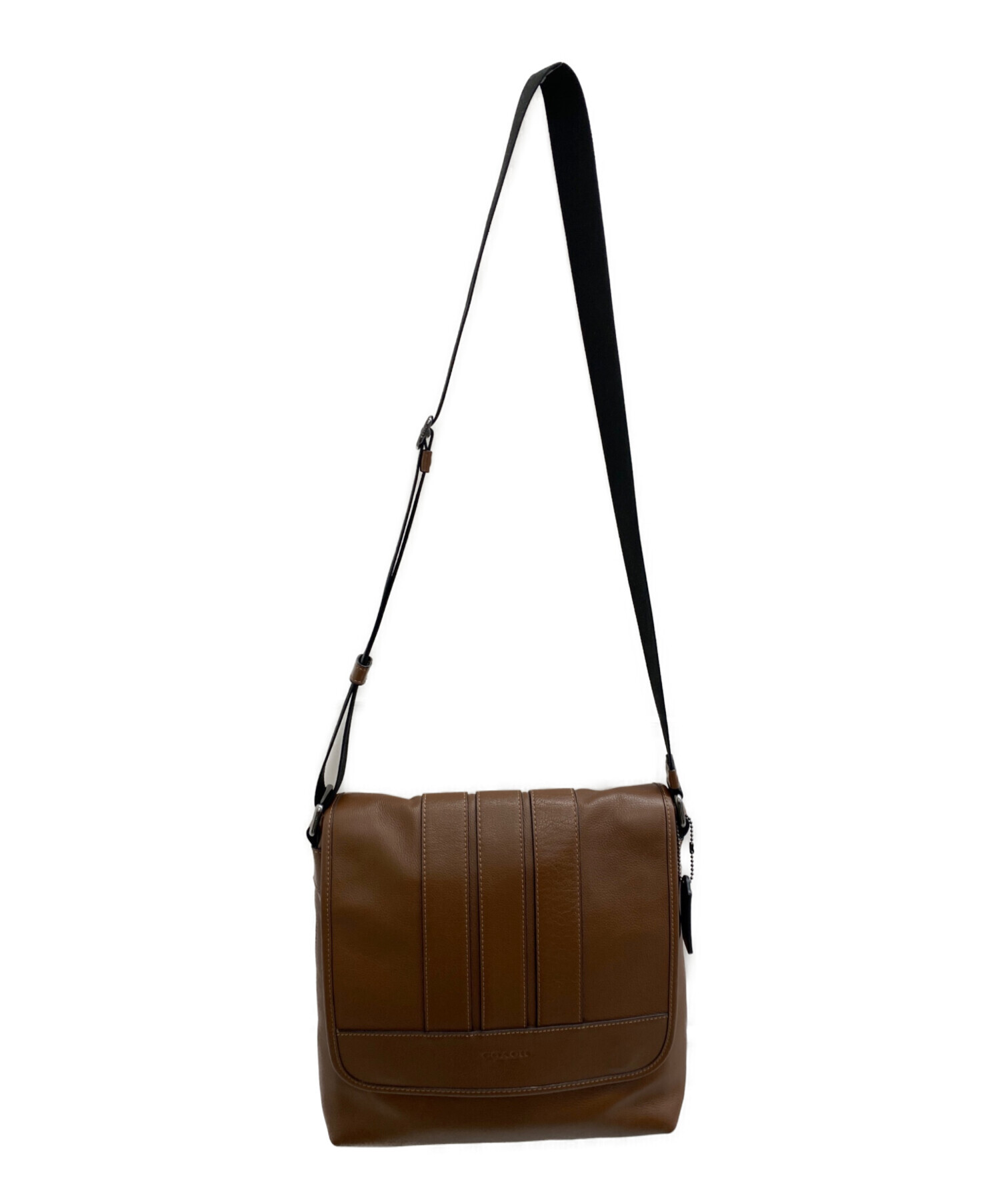 中古・古着通販】COACH (コーチ) ショルダーバッグ ブラウン｜ブランド 
