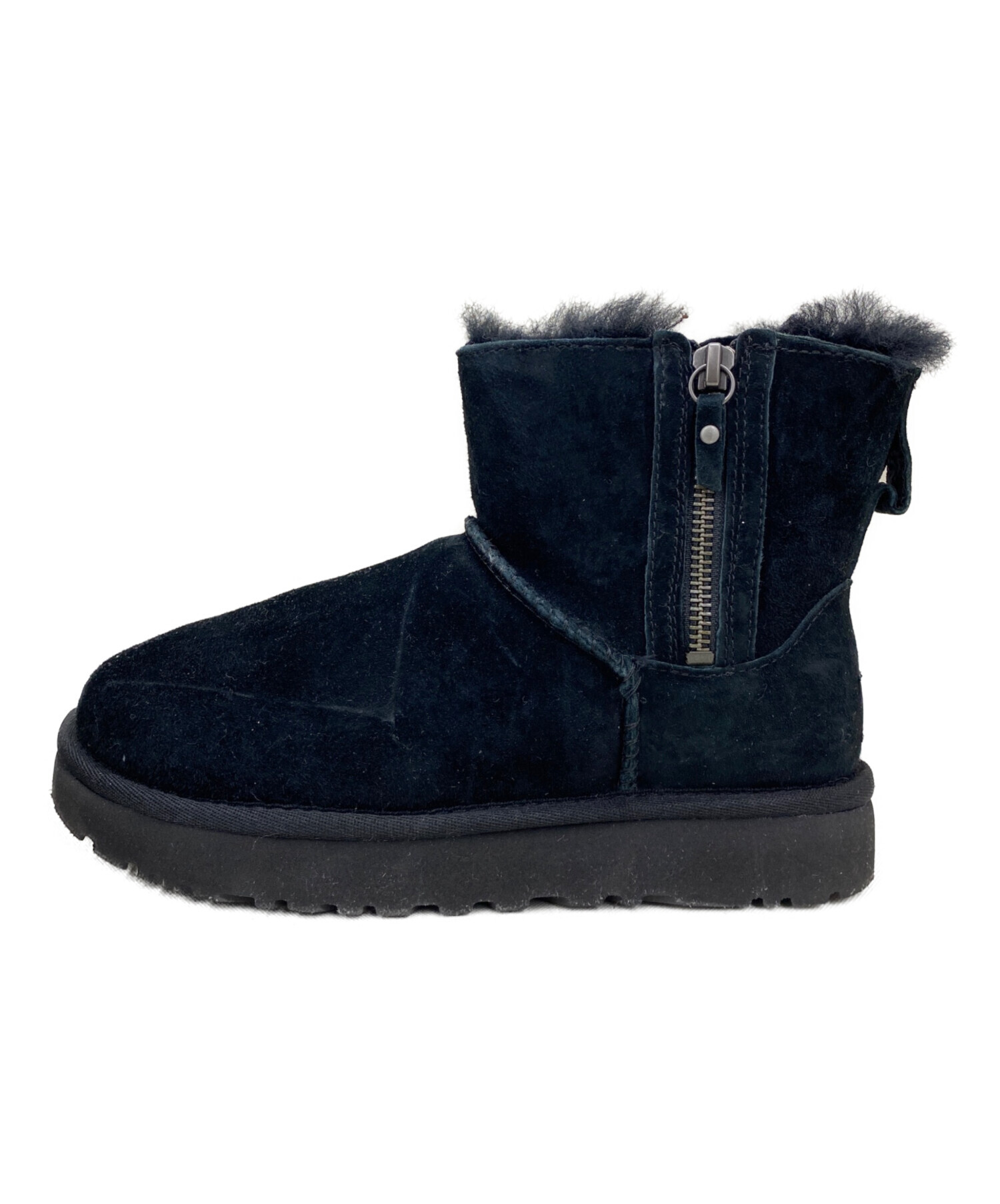 UGG ムートンブーツ ダークブルー　三連休限定値下げ‼️ 中古・古着通販】UGG (アグ) ムートンブーツ ブラック サイズ:22cm