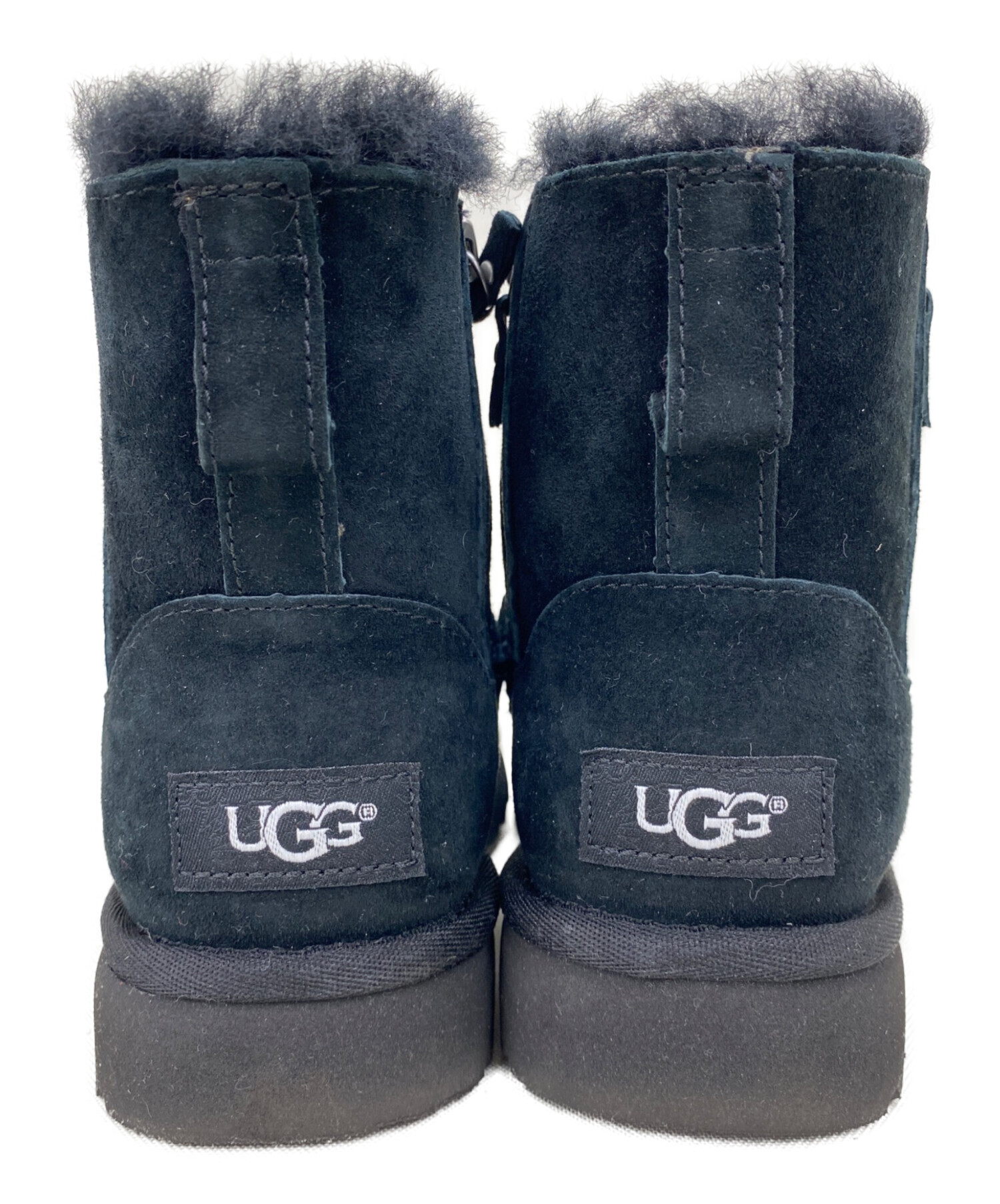 UGG ムートンブーツ ダークブルー　三連休限定値下げ‼️ 中古・古着通販】UGG (アグ) ムートンブーツ ブラック サイズ:22cm