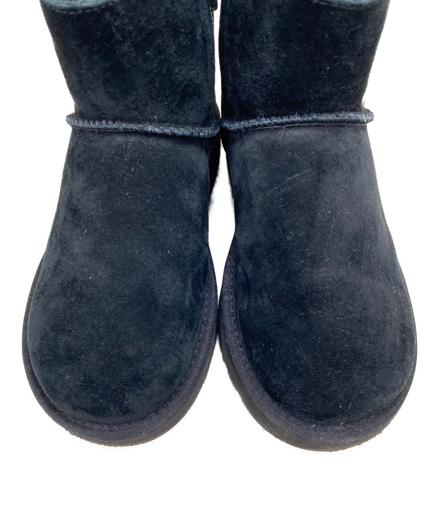 中古・古着通販】UGG (アグ) ムートンブーツ ブラック サイズ:22cm