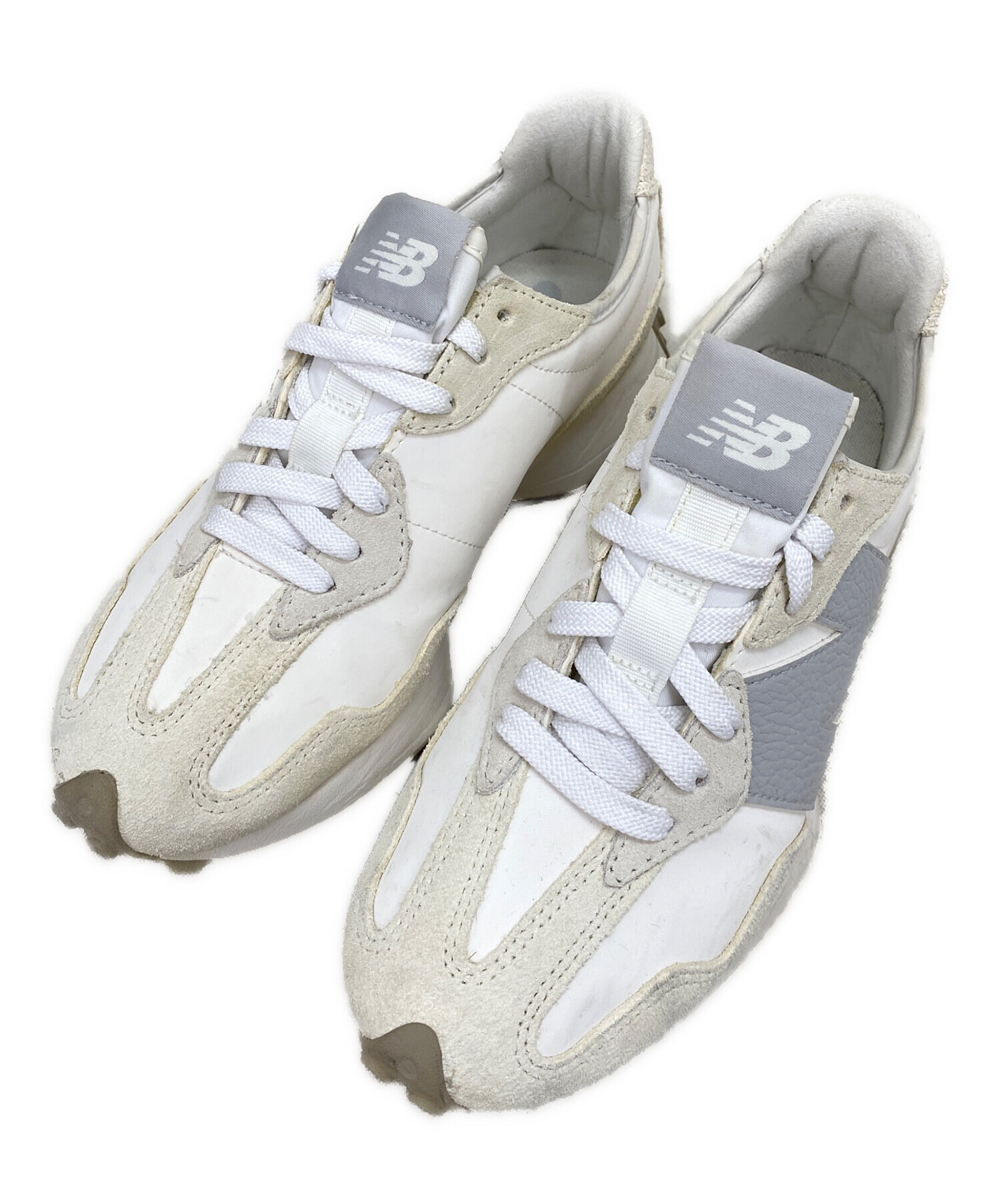 中古・古着通販】NEW BALANCE (ニューバランス) 327 ホワイト サイズ