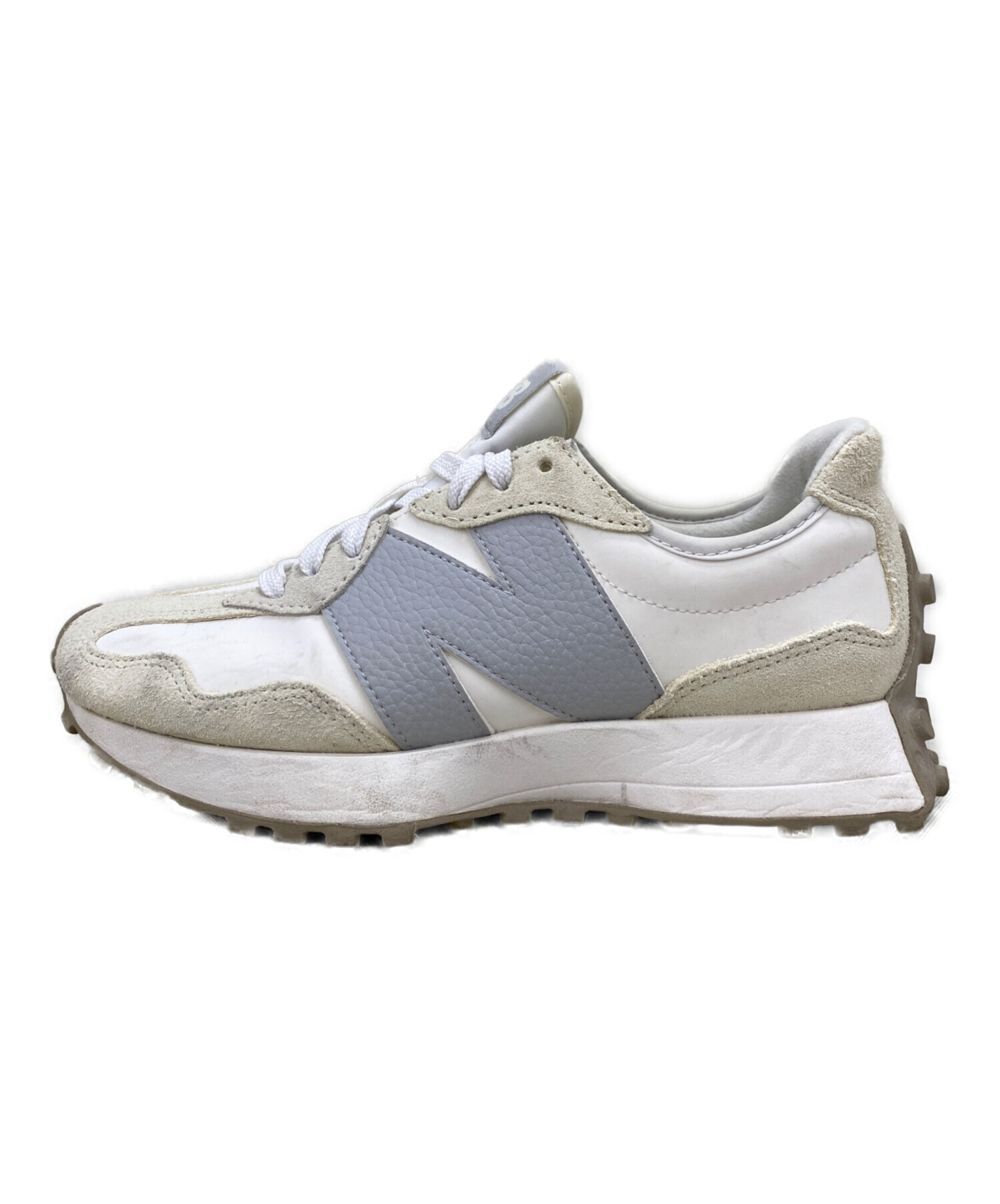 中古・古着通販】NEW BALANCE (ニューバランス) 327 ホワイト サイズ