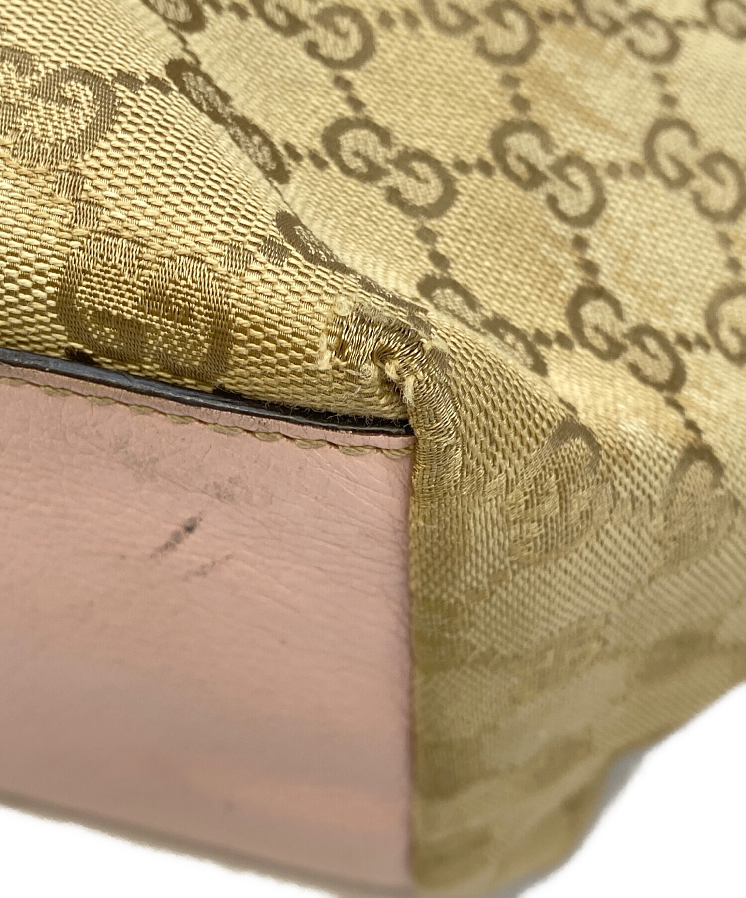 中古・古着通販】GUCCI (グッチ) GGシェリーライン ブラウン｜ブランド