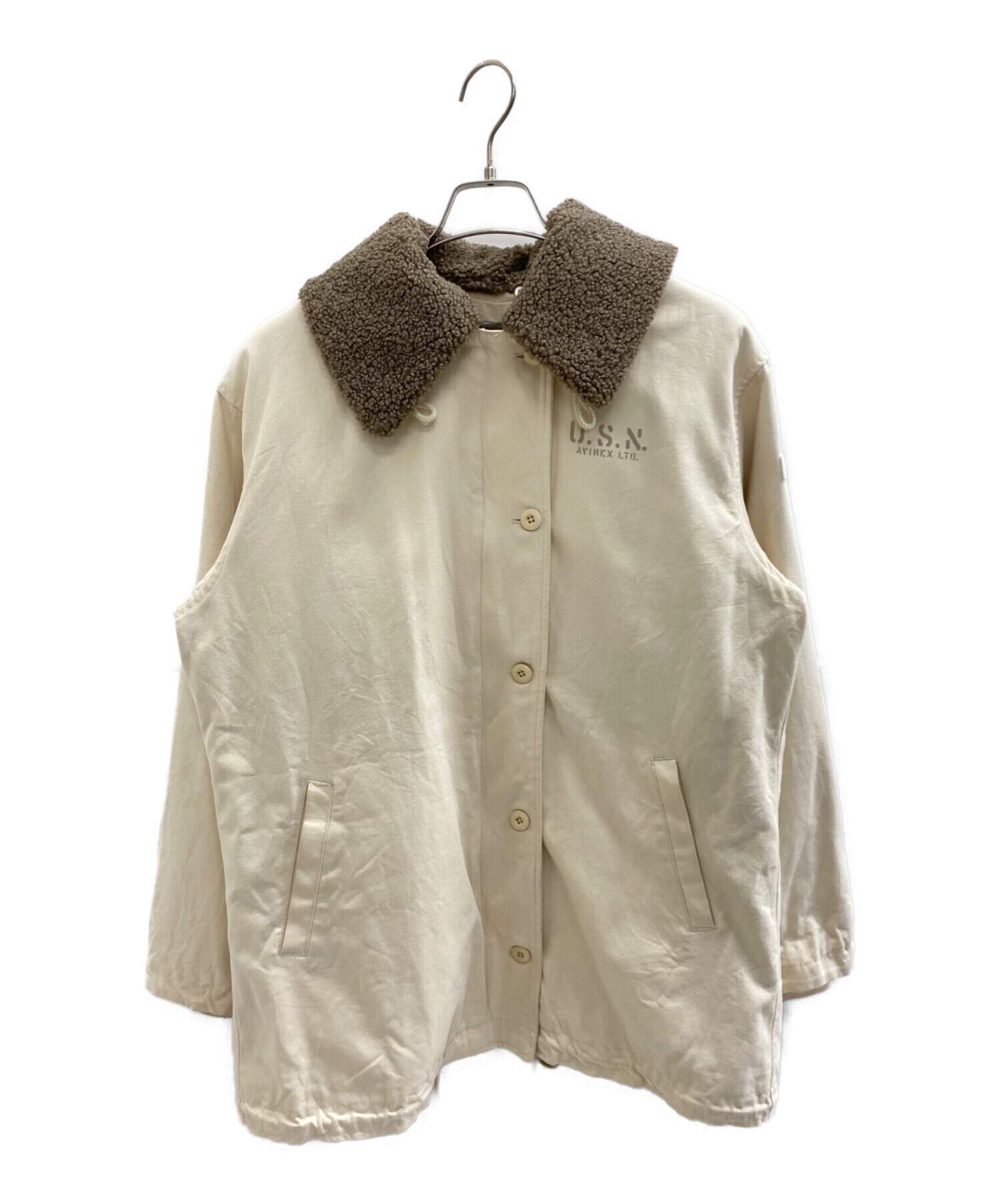 中古・古着通販】AVIREX (アヴィレックス) ボアライナー付きデッキ 