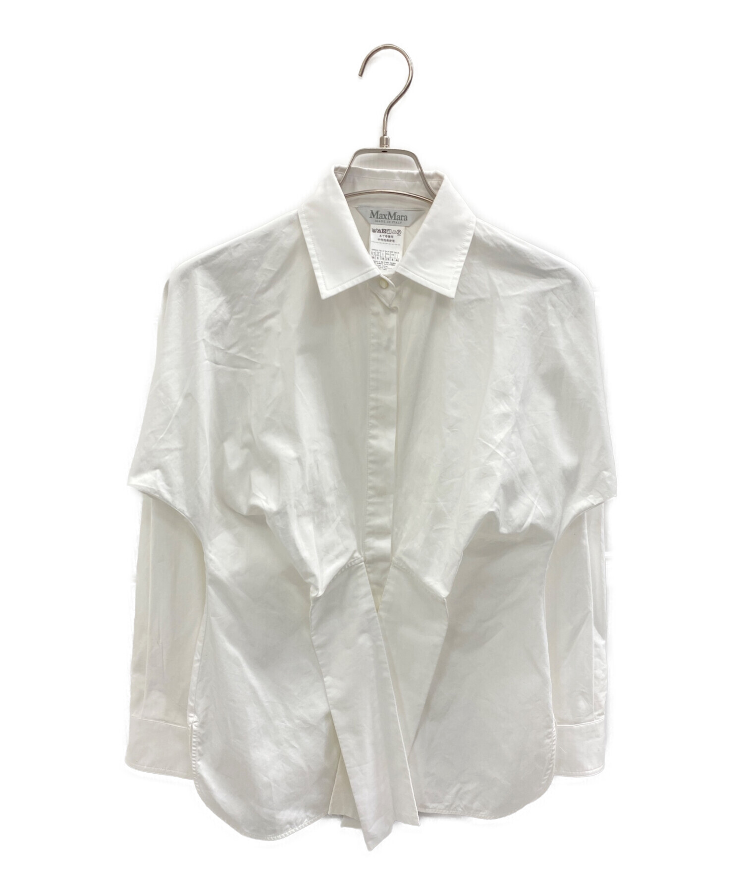 中古・古着通販】MaxMara (マックスマーラ) フロントデザイン比翼