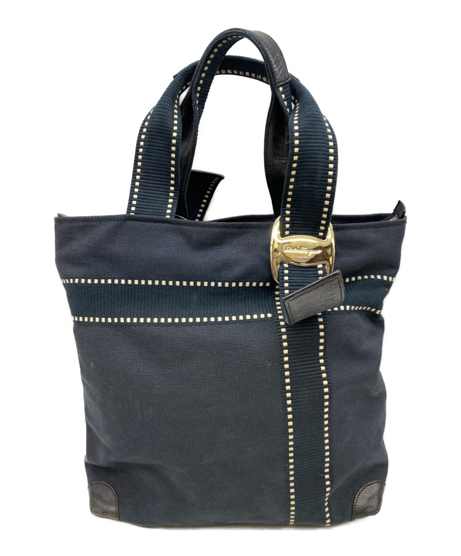 サルバトーレフェラガモ　トート　ショルダーバッグ 中古・古着通販】Salvatore Ferragamo (サルヴァトーレ フェラガモ