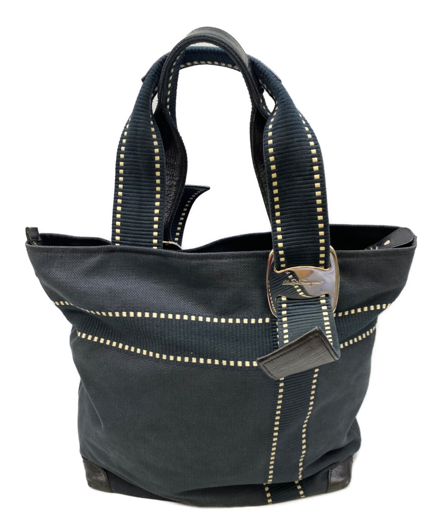 サルバトーレフェラガモ　トート　ショルダーバッグ 中古・古着通販】Salvatore Ferragamo (サルヴァトーレ フェラガモ