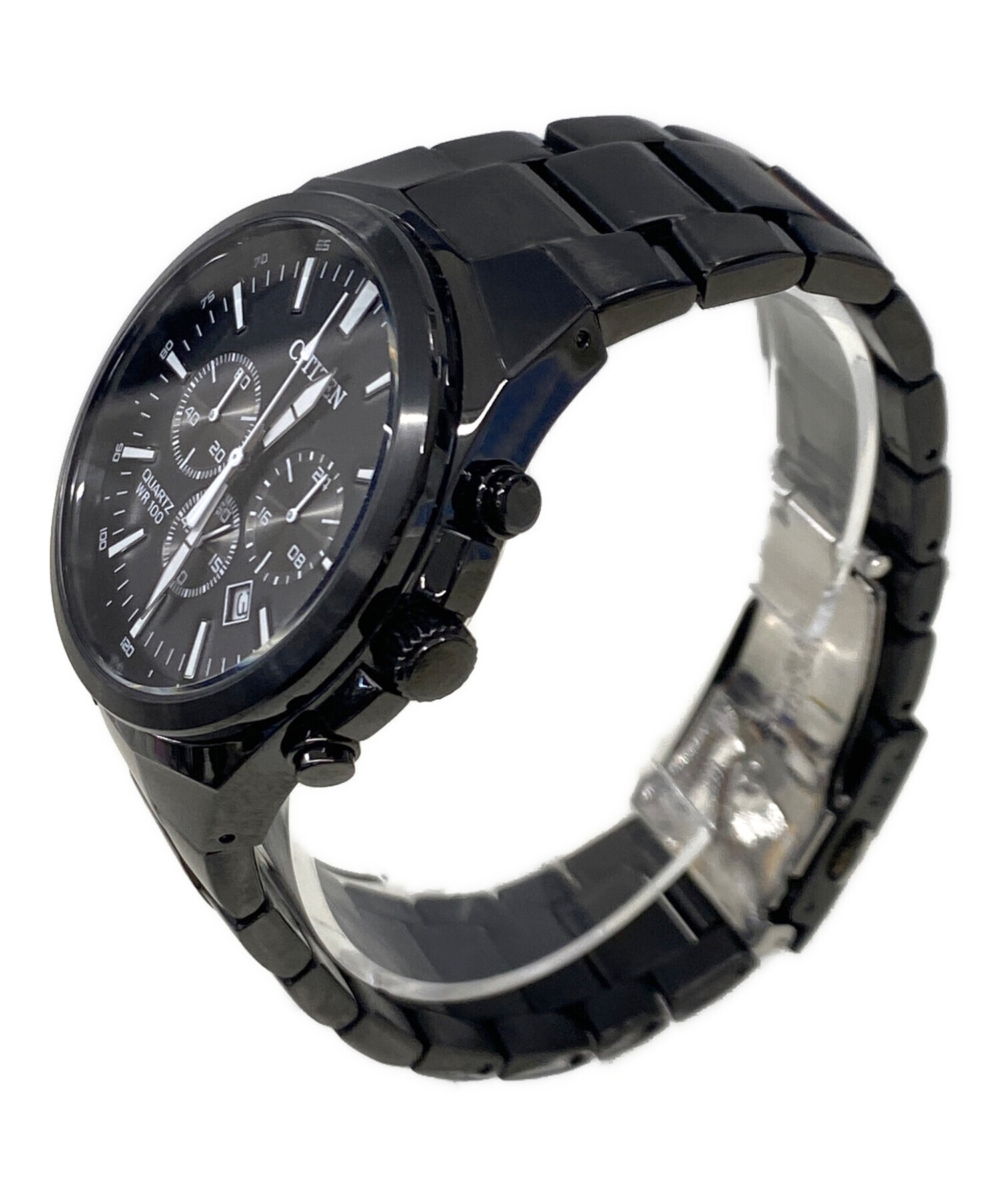 中古・古着通販】CITIZEN (シチズン) 腕時計 ブラック｜ブランド・古着 