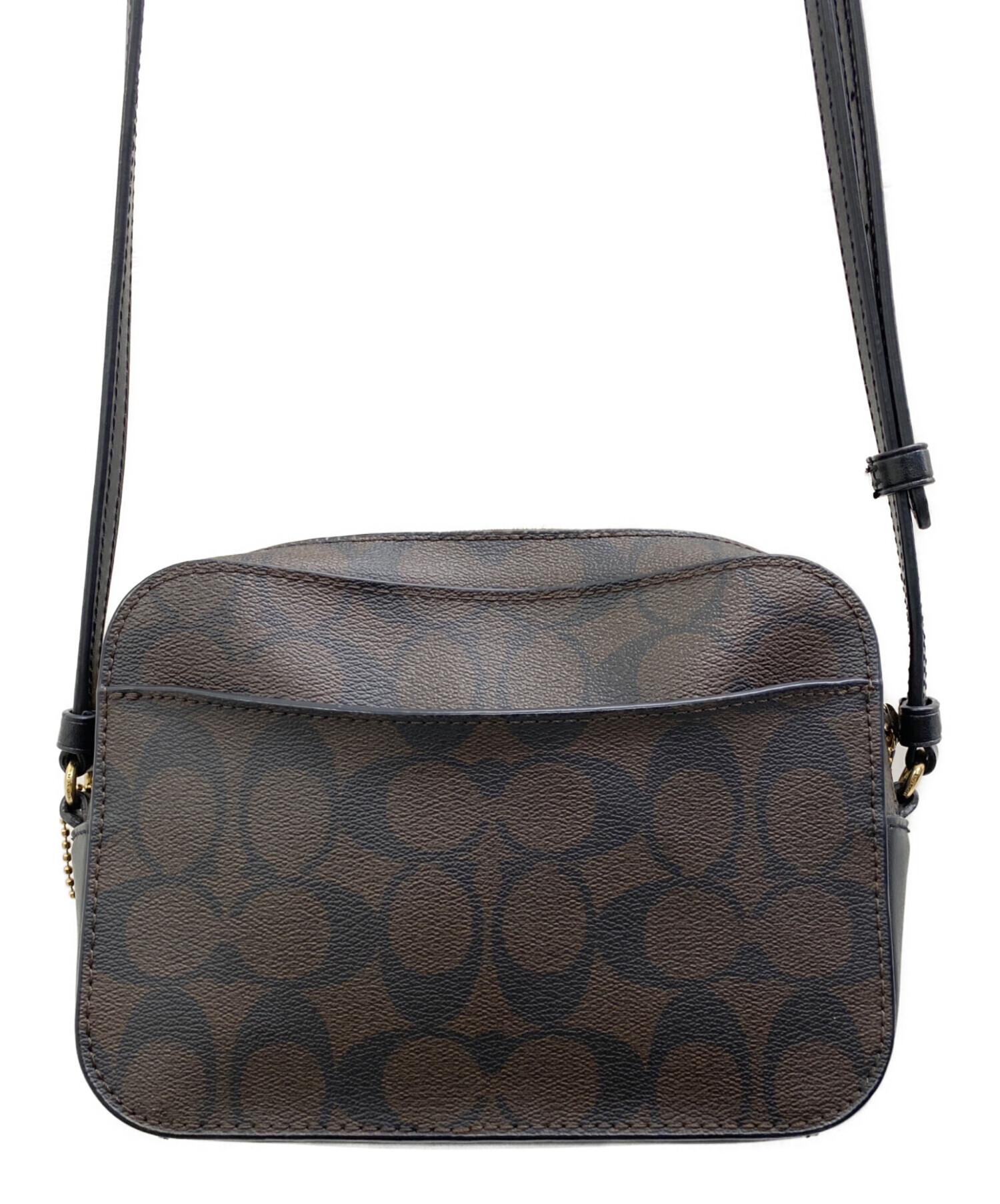 中古・古着通販】COACH (コーチ) ミニ カメラ バッグ シグネチャー