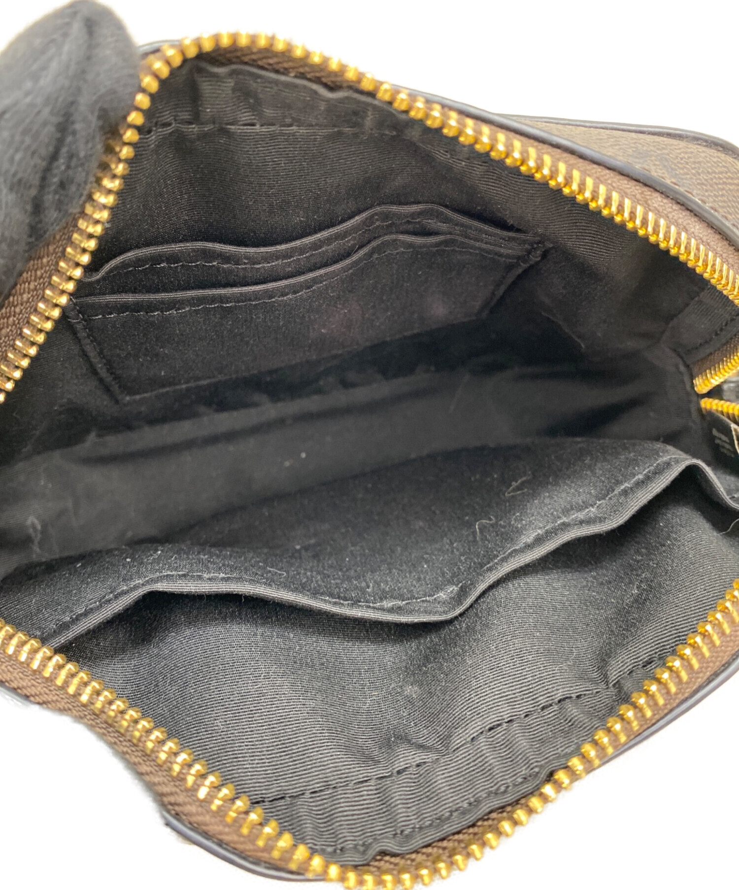 中古・古着通販】COACH (コーチ) ミニ カメラ バッグ シグネチャー 